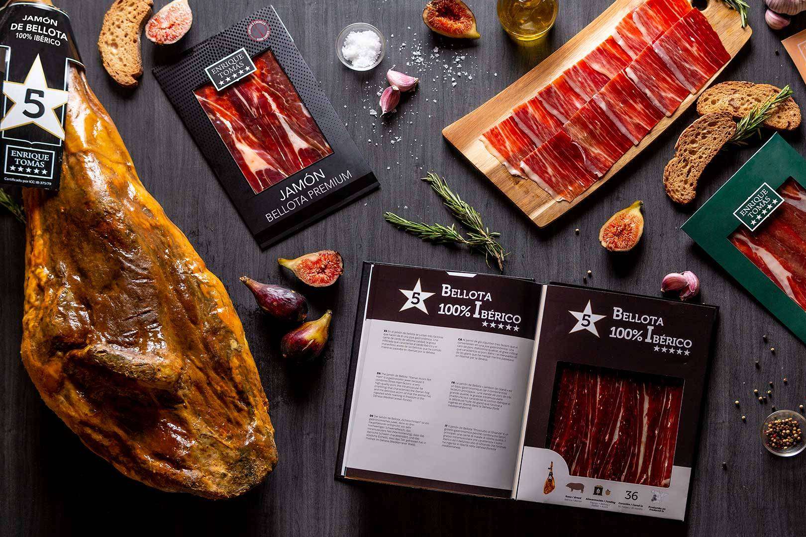 Comprar jamón español en Enrique Tomás, un referente por todo lo alto