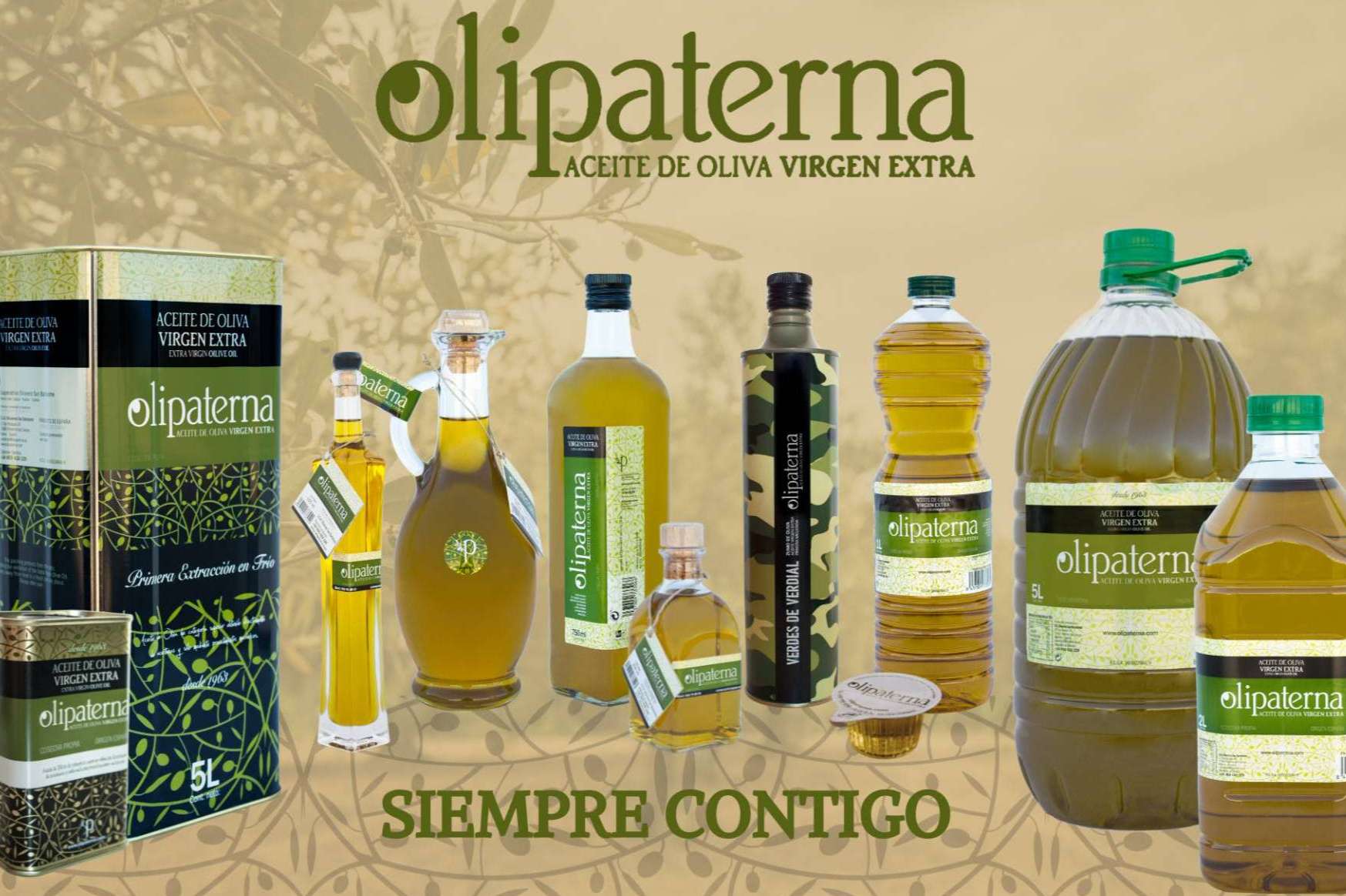 Aceite de oliva de la cooperativa olivarera Olipaterna, un producto de calidad resultante de más de 50 años de trayectoria