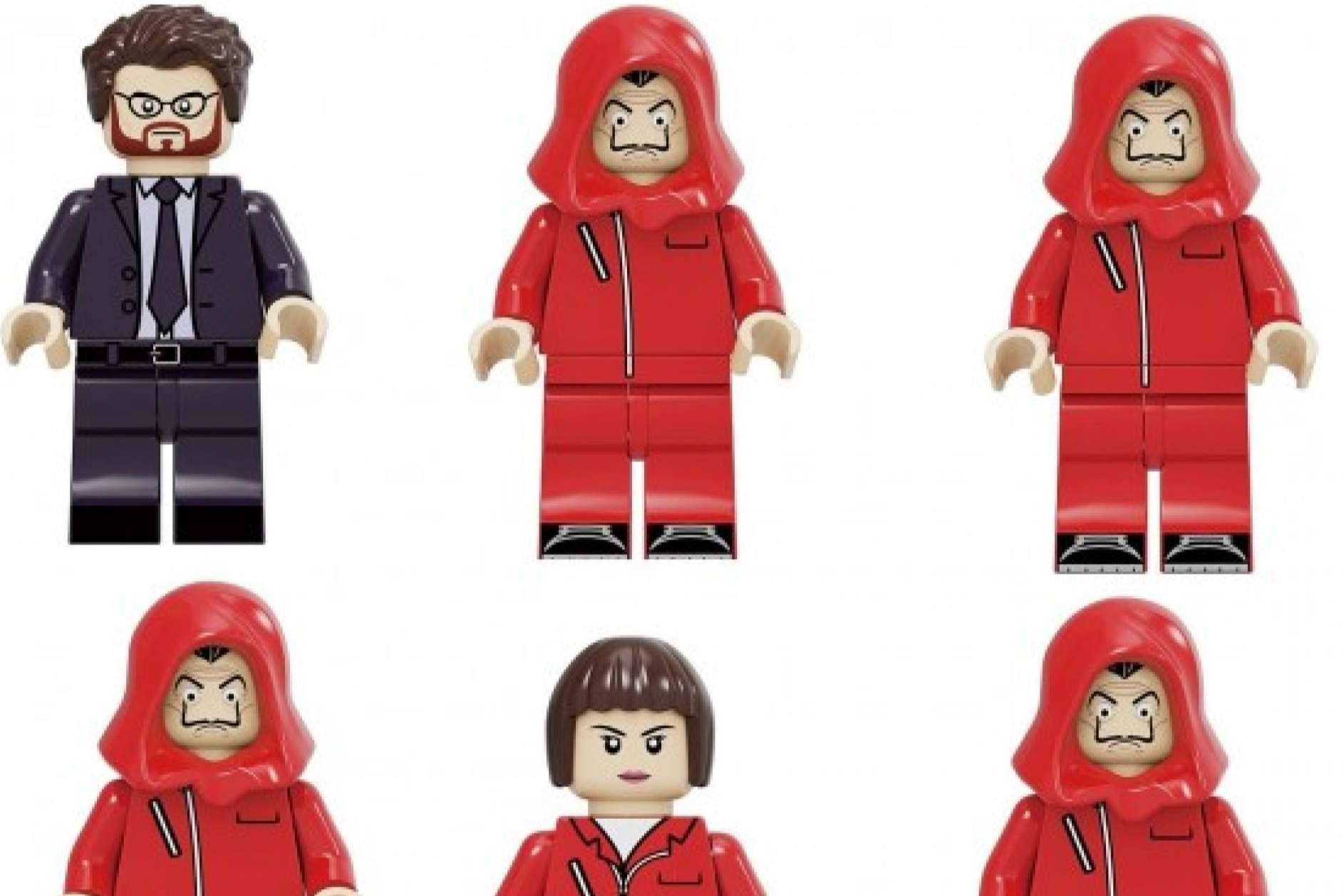 El merchandising de la casa de Papel en Albithinia, la serie de moda entre jóvenes y mayores