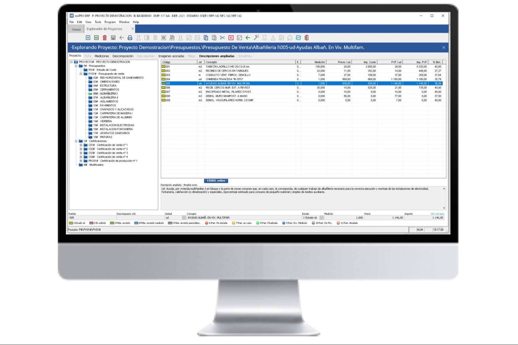 SOLINAT ofrece un software ERP de gestión empresarial para empresas constructoras