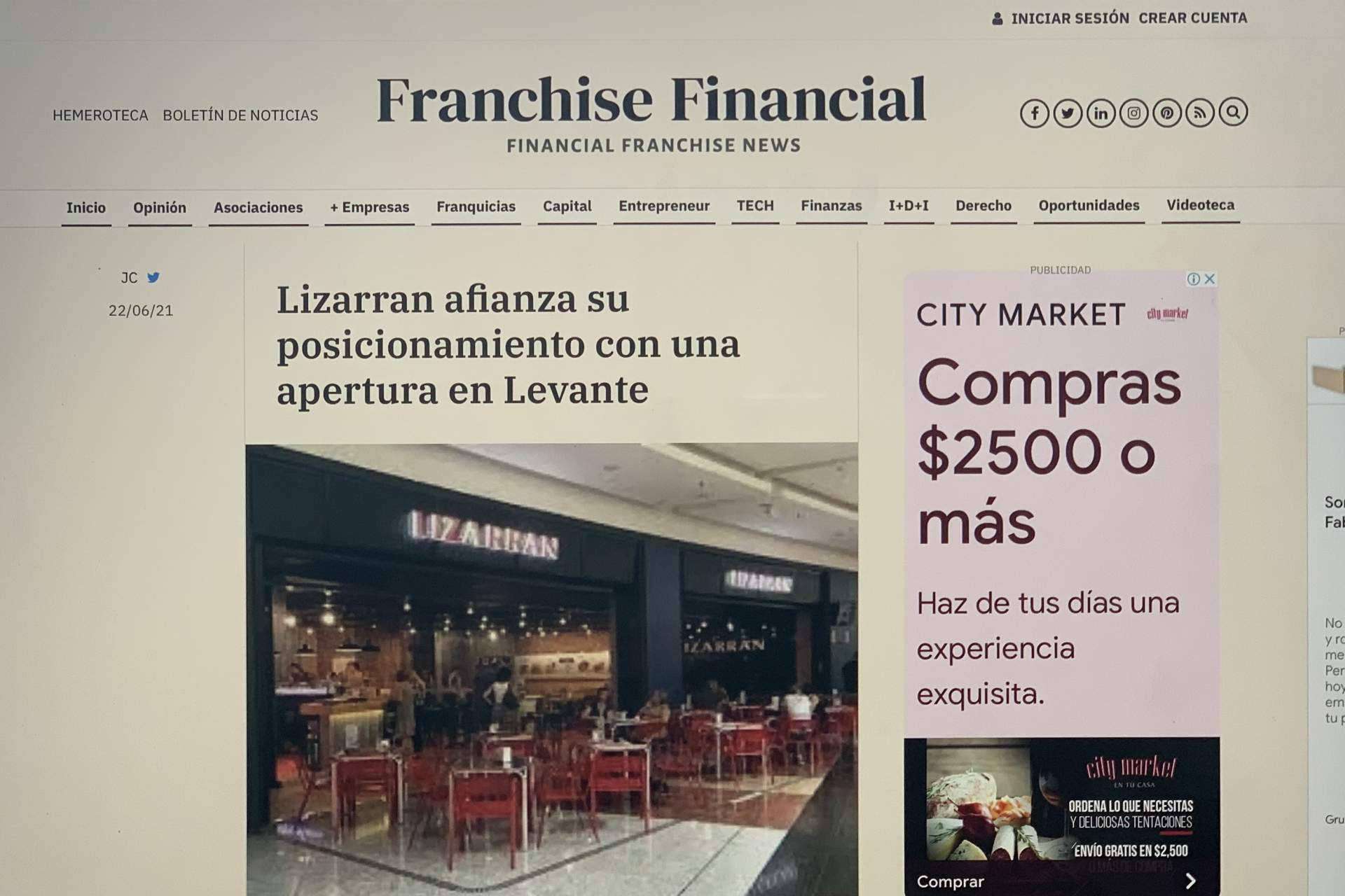 Franchise Financial, el primer diario digital financiero sobre franquicias y expansión de negocios