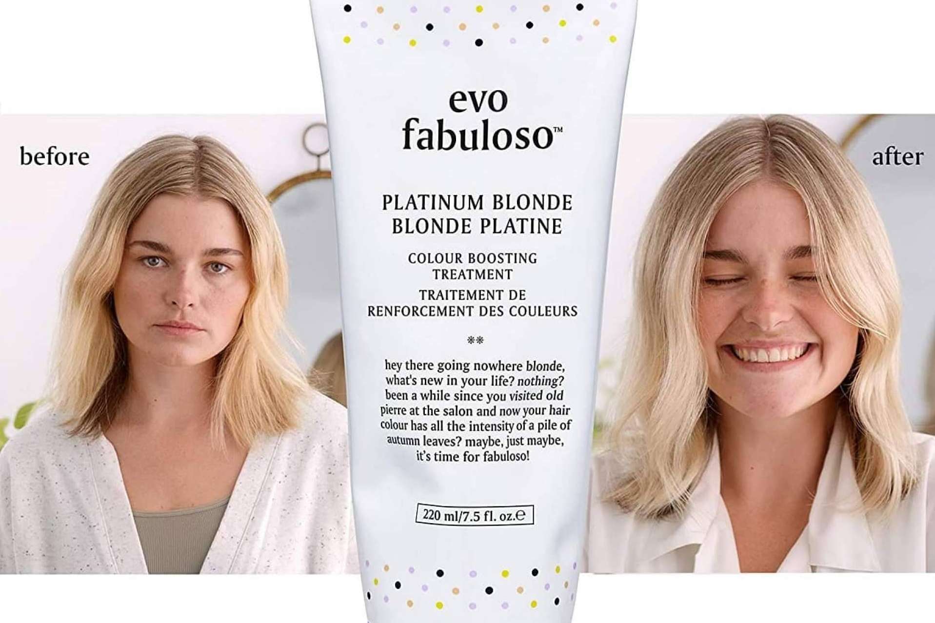 Llarcó recomienda la línea australiana Evo Fabuloso para mantener rubios y mechas brillantes esta nueva temporada