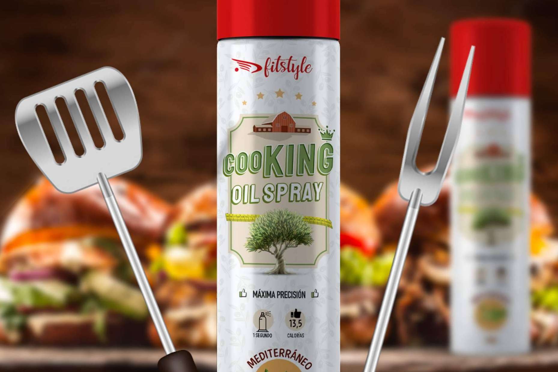 FITstore presenta CooKing, la nueva línea de aceite en spray