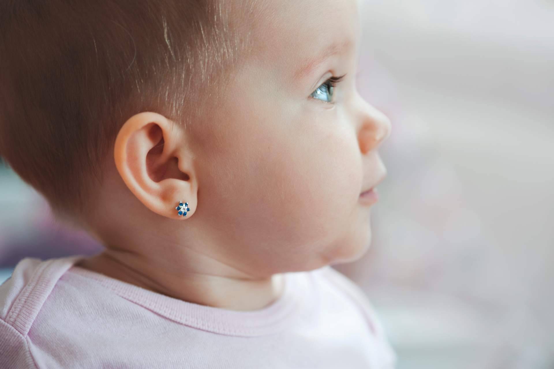 Los pendientes para bebé de El Rubí Joyeros, accesorios que acompañan a las niñas desde su nacimiento