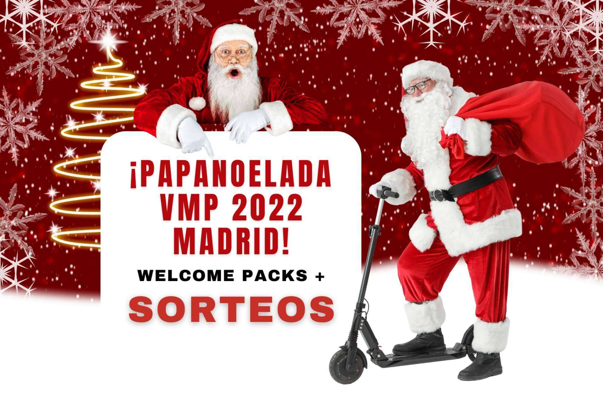 HTO Urban Mobility, una empresa referente en el mundo del patinete eléctrico, celebra la Navidad con la Papanoelada VMP 2022