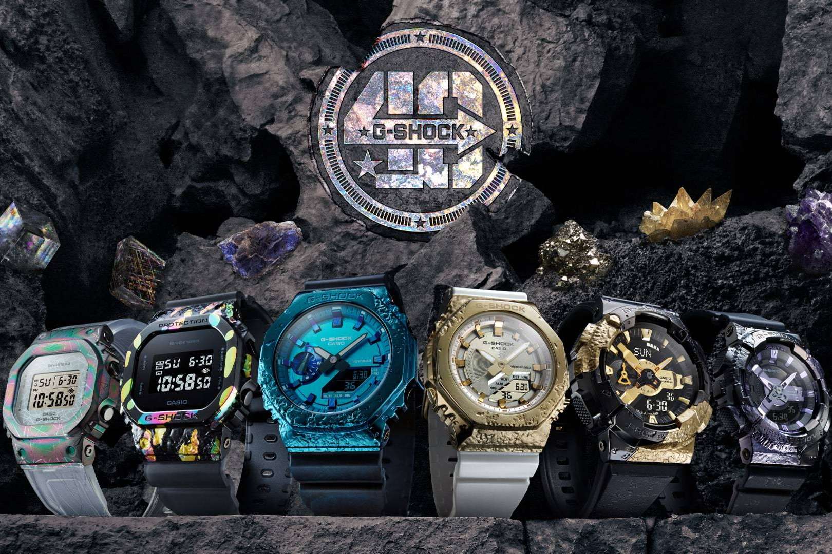 El 40 aniversario de G-Shock de Casio