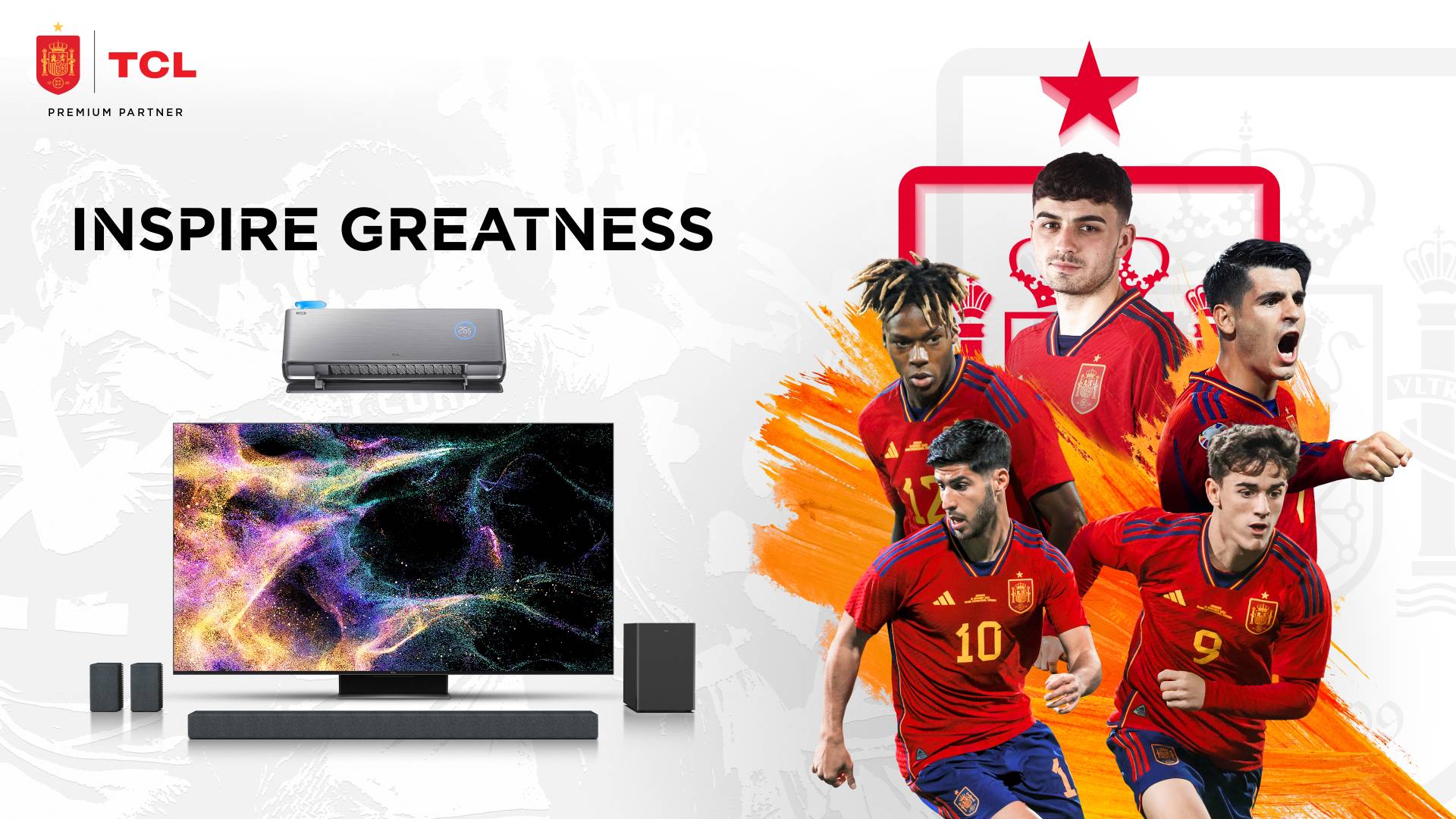 Variedad de televisores TCL