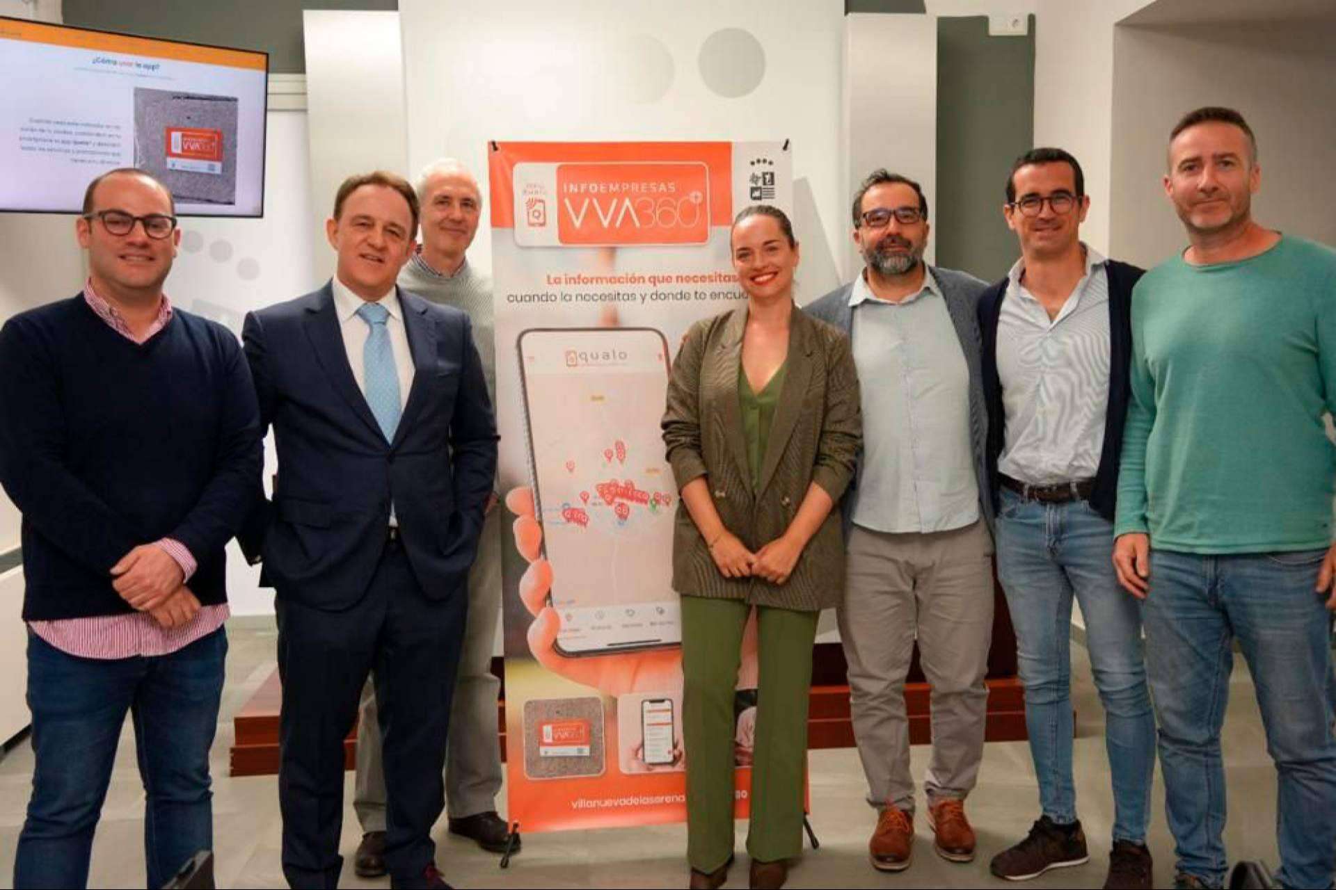Presentación del proyecto Infoempresas VVA360 by QUALO en Villanueva de la Serena