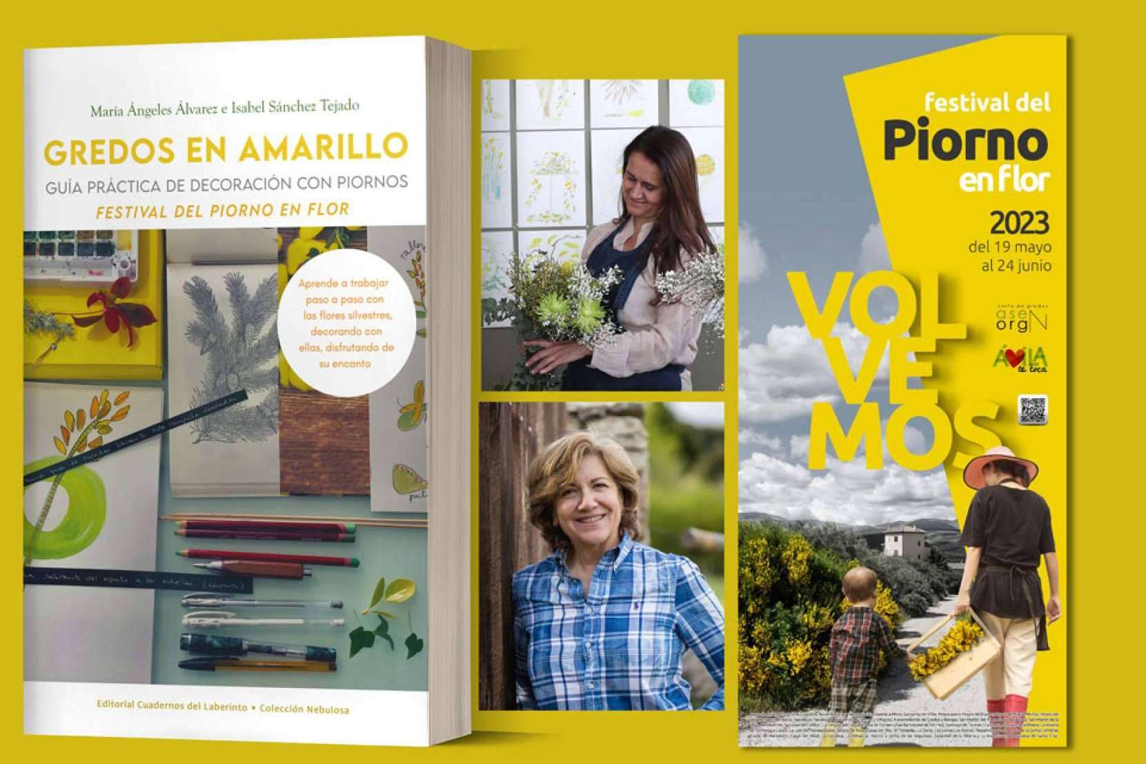 ‘Gredos en amarillo. Guía práctica de decoración con piornos’, de María Ángeles Álvarez e Isabel Sánchez Tejado