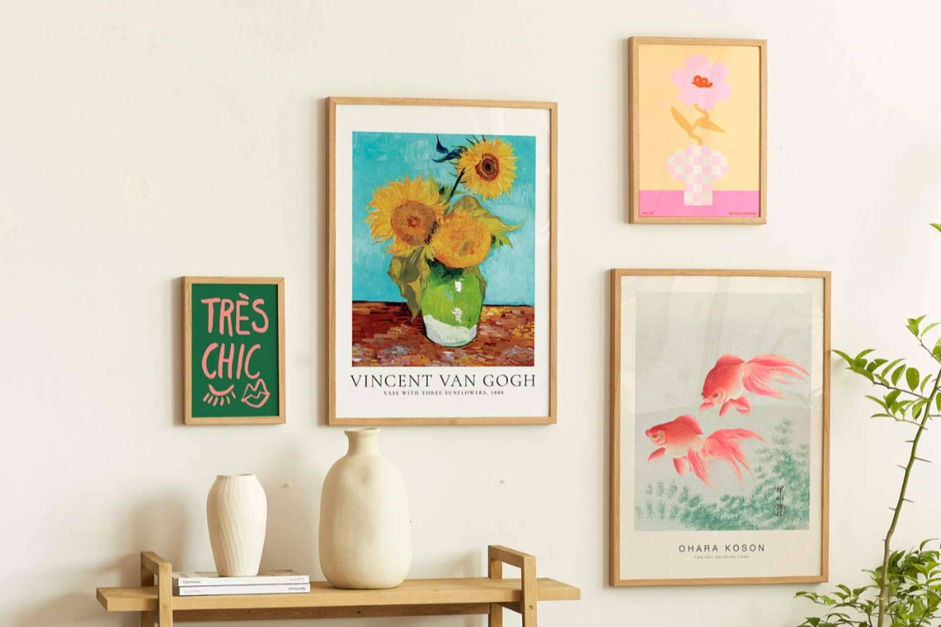 Tendencia en decoración; cuadros y láminas retro chic, de la mano de Artesta