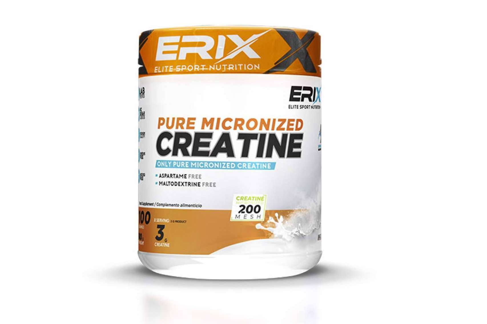 Beneficios de la creatina monohidrato micronizada de Erix Nutrición
