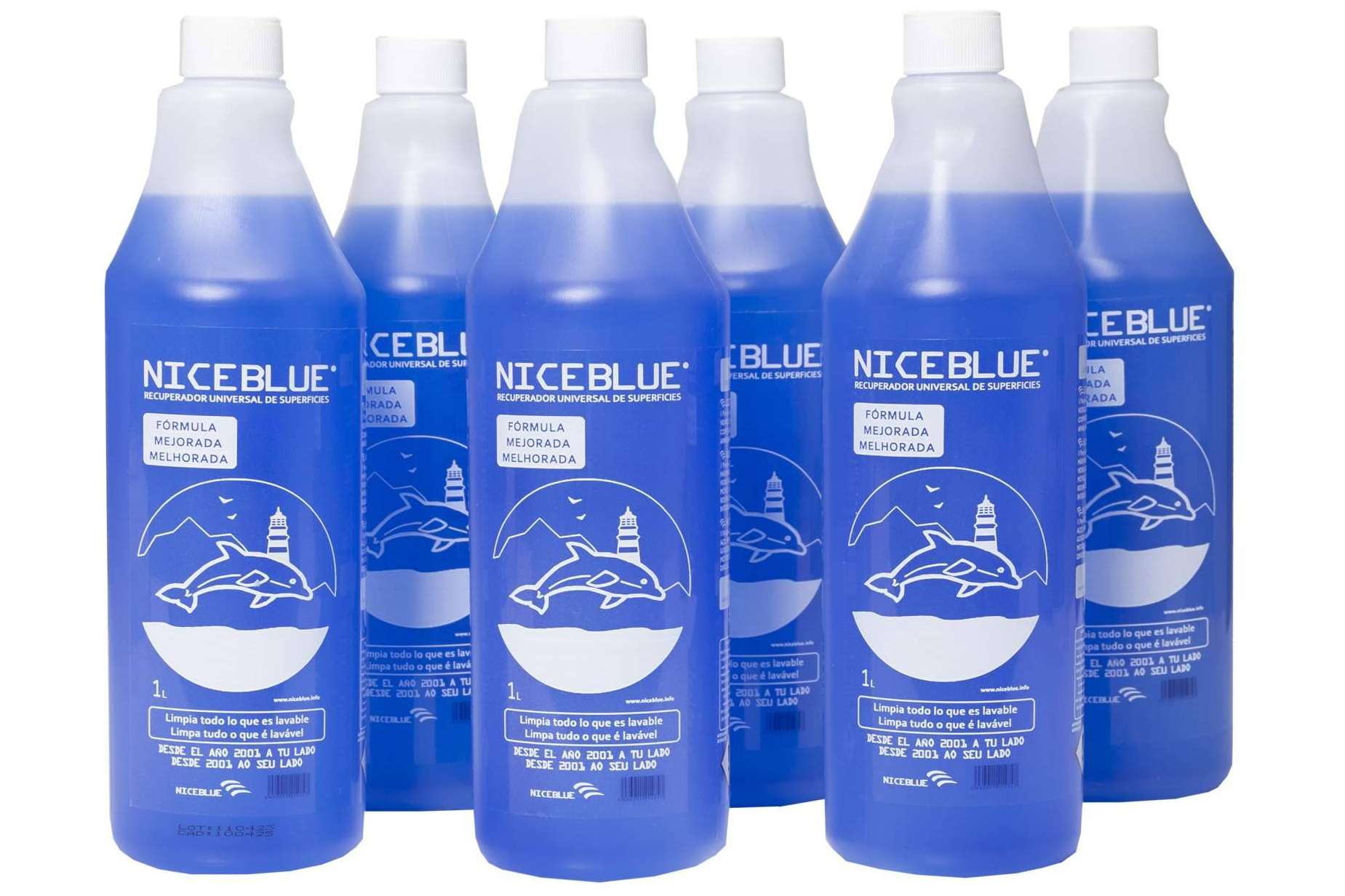 NICEBLUE, el recuperador de superficies que limpia, higieniza y quita manchas