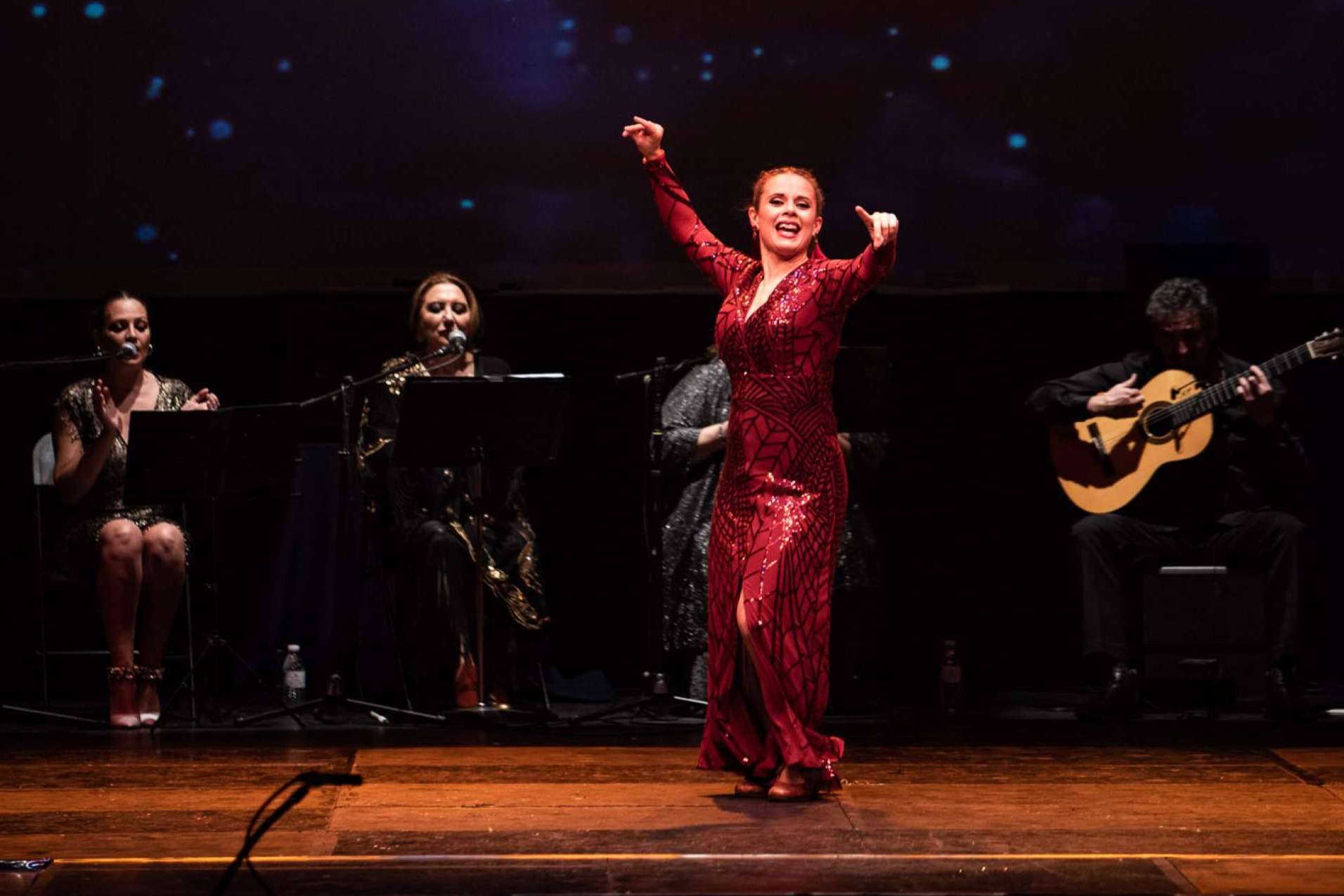 La tradición de una compañía que canta y baila por Navidad, Miriam Jiménez