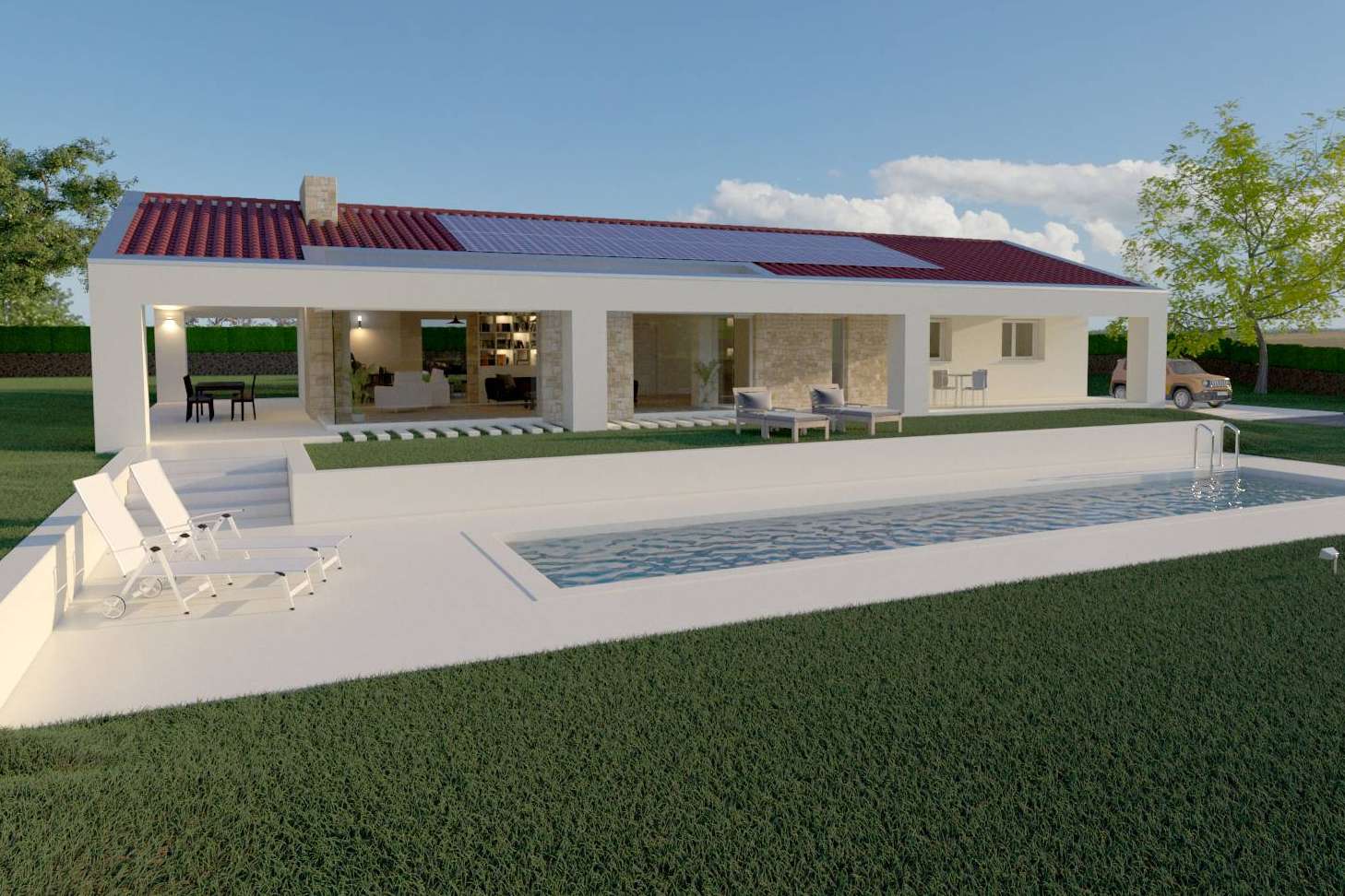 Ventajas e inconvenientes de construir una casa de 2 alturas, por Pando Arquitectos