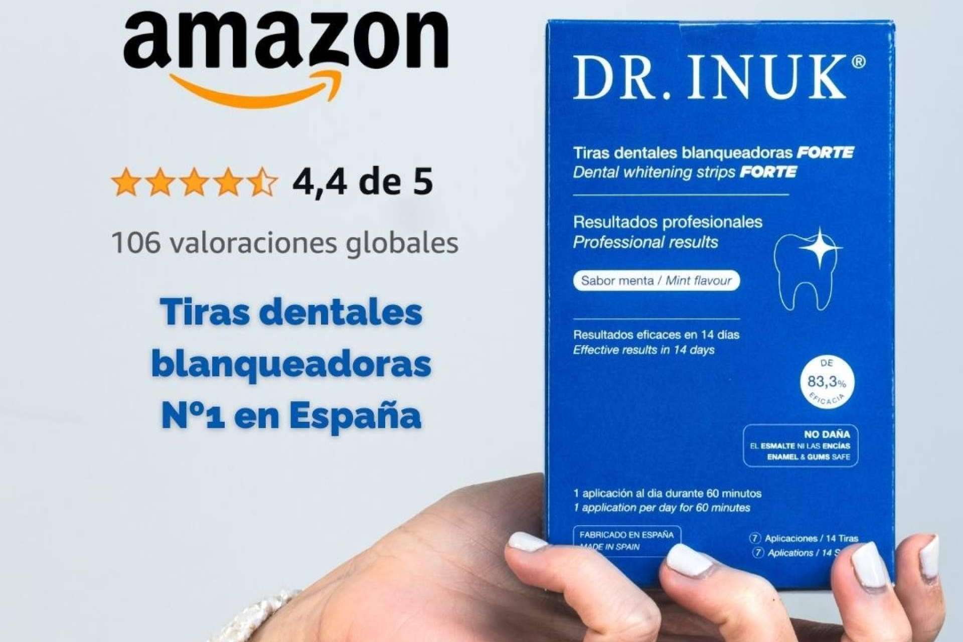 Dr. INUK apuesta por el futuro del cuidado bucal con el desarrollo de tiras dentales blanqueadoras