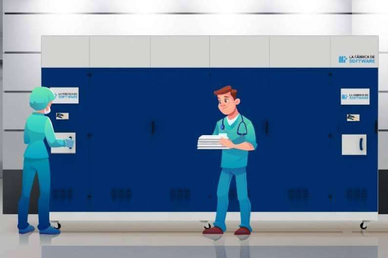 La Fábrica del Software ofrece una solución para obtener el calzado esterilizado en hospitales