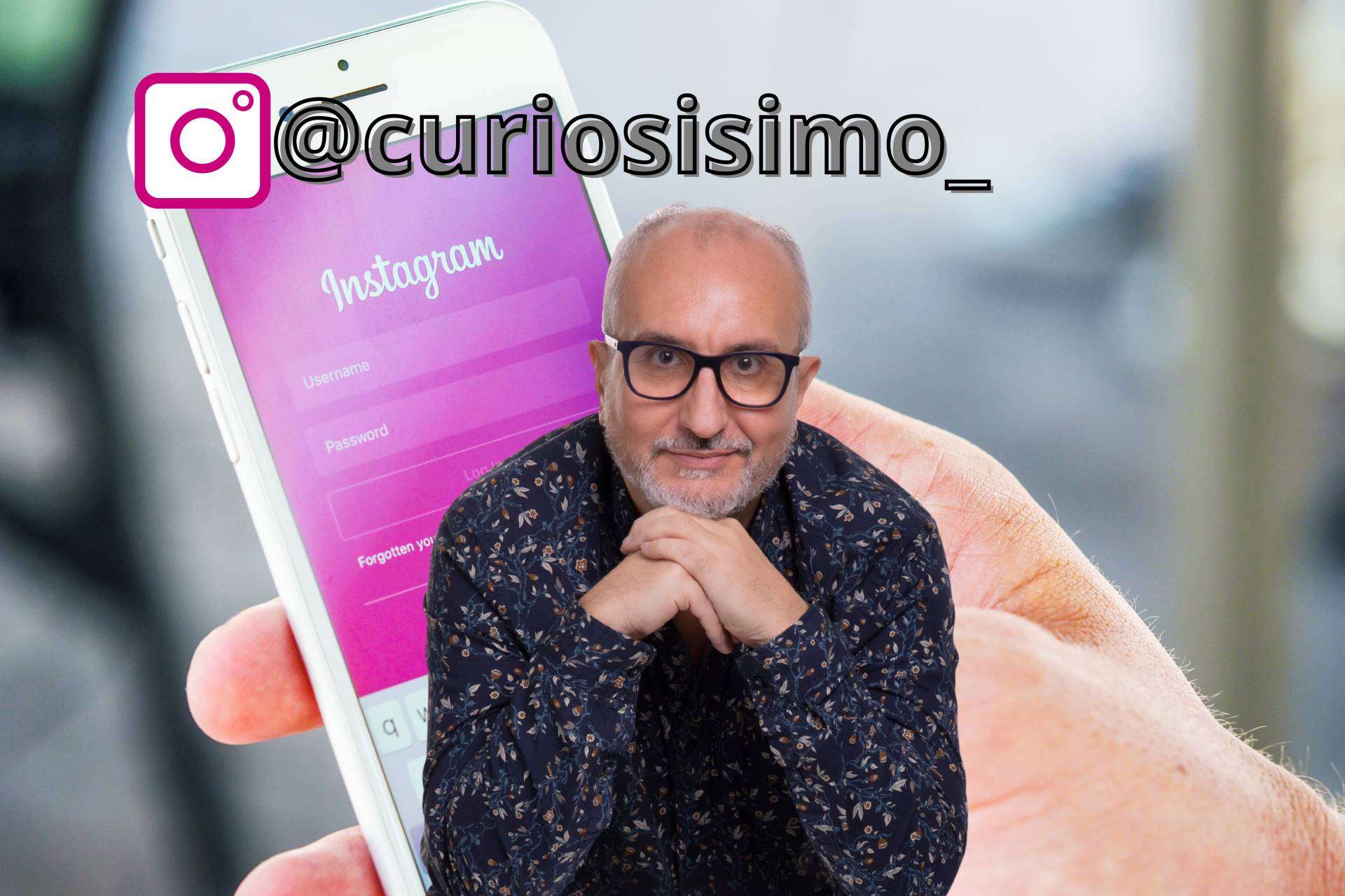 Alfred López transforma su presencia en Instagram a @Curiosisimo_