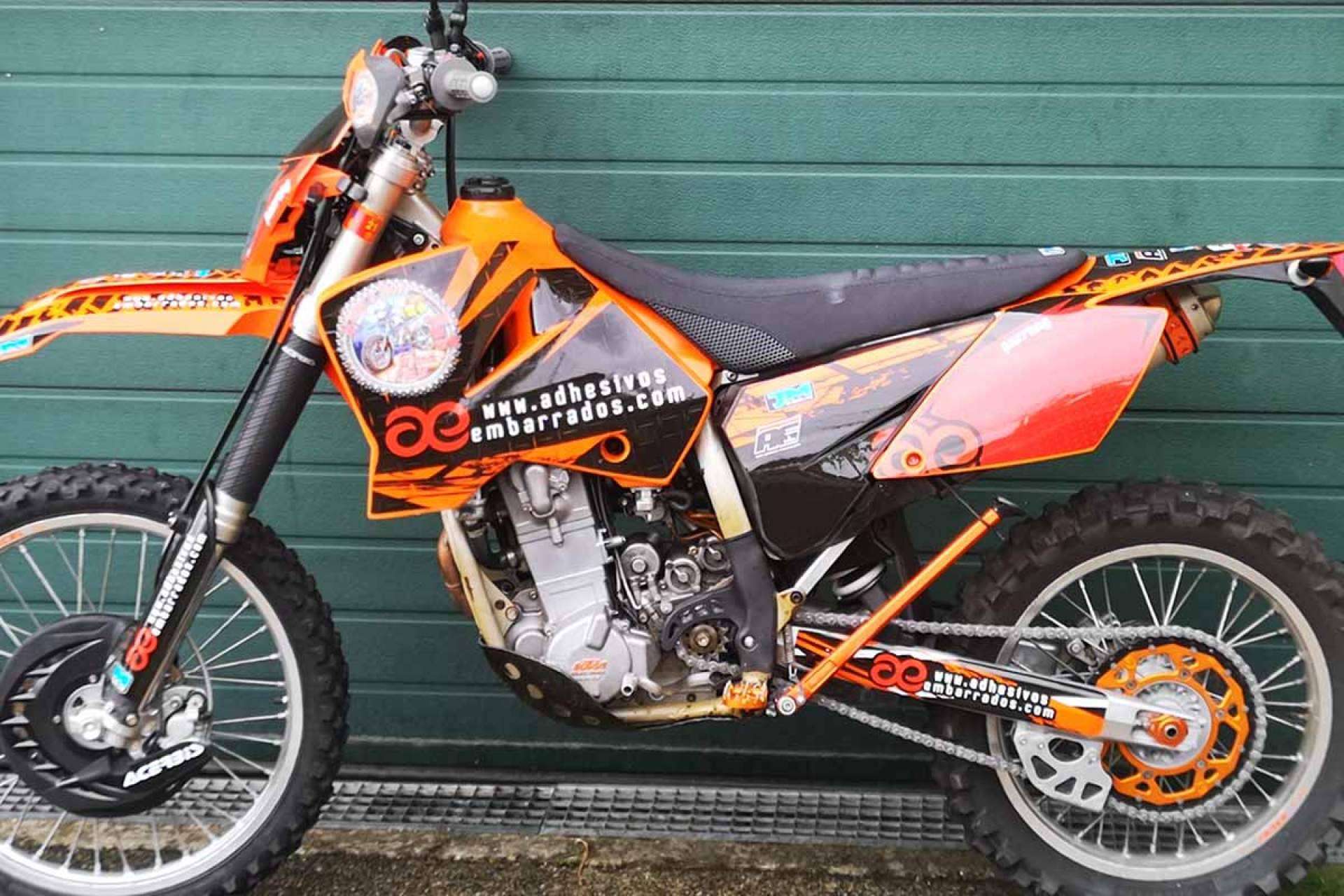 Fundas para asientos de motos para motocross donde destaca el buen gusto