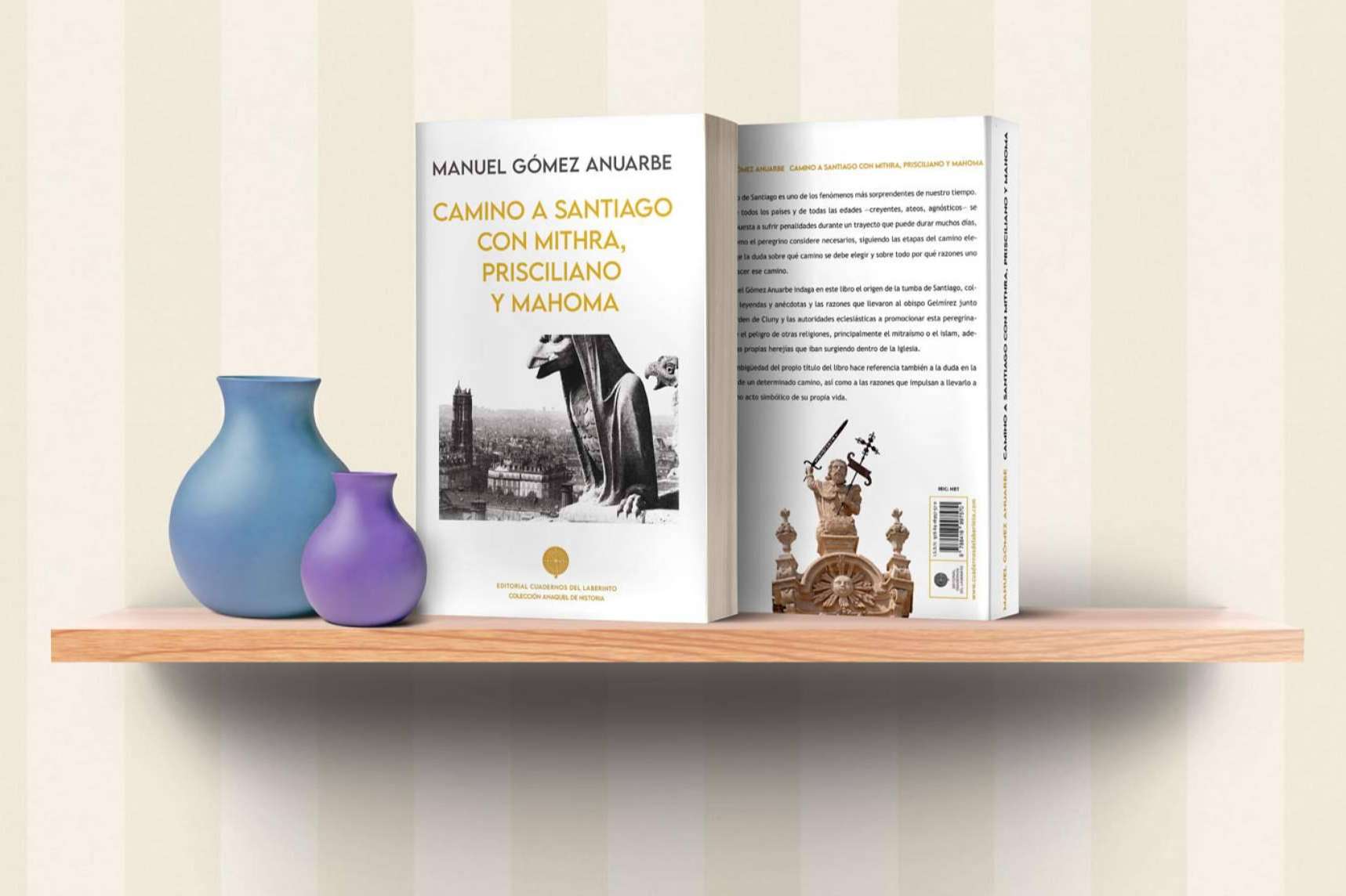 Manuel Gómez Anuarbe acerca a los lectores al origen del Camino de Santiago en su nuevo libro