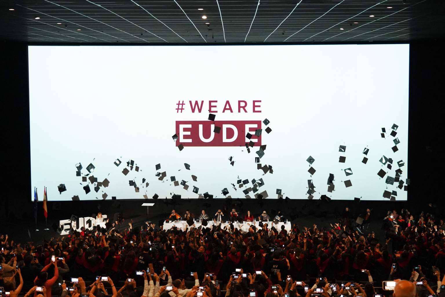EUDE Business School congrega a más de 800 personas para celebrar el Acto de Clausura de su promoción marzo 2023-2024