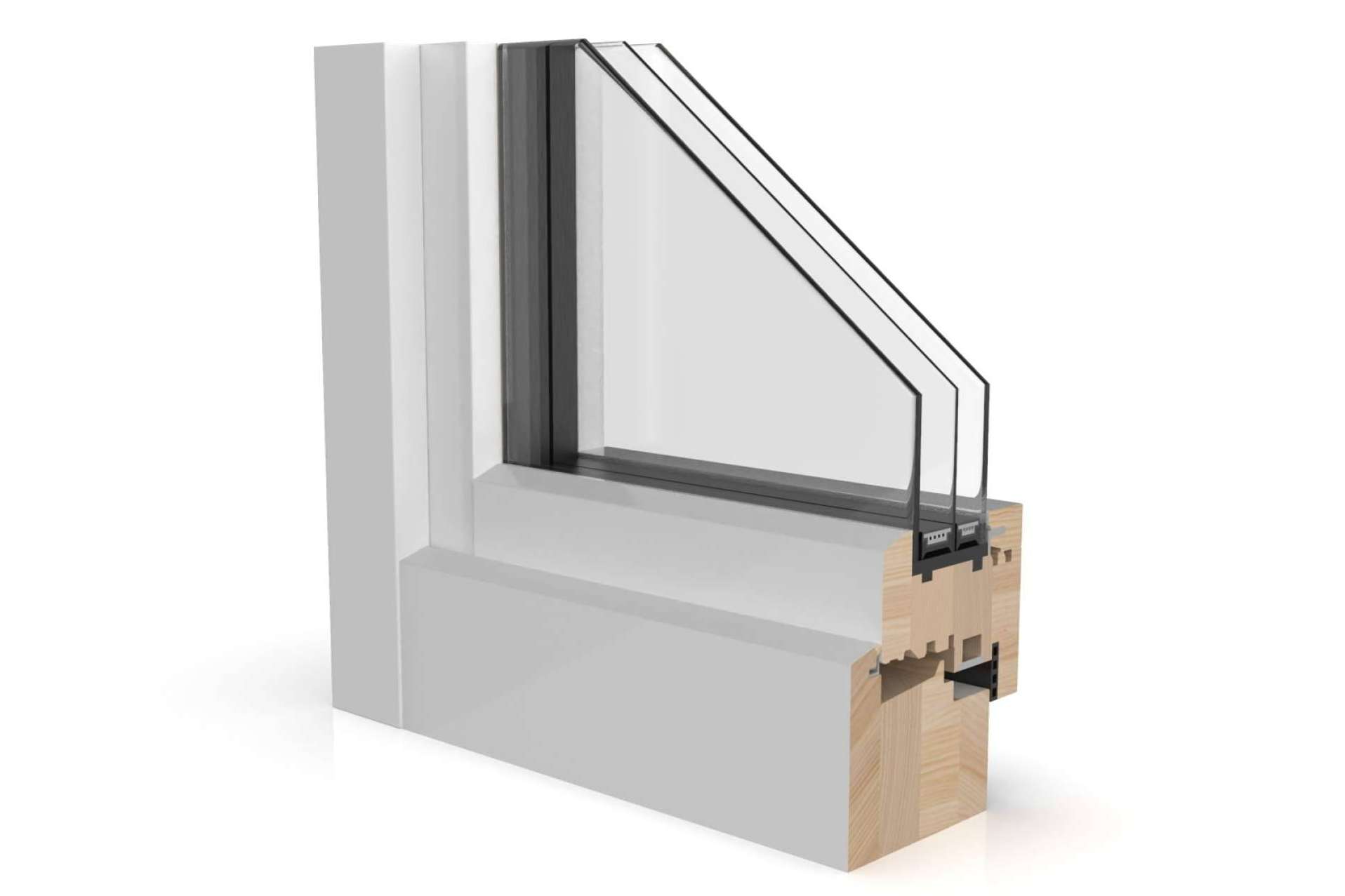 Elegir una buena madera en balcones y ventanas. Losma Studio también confía en Accoya y Tricoya