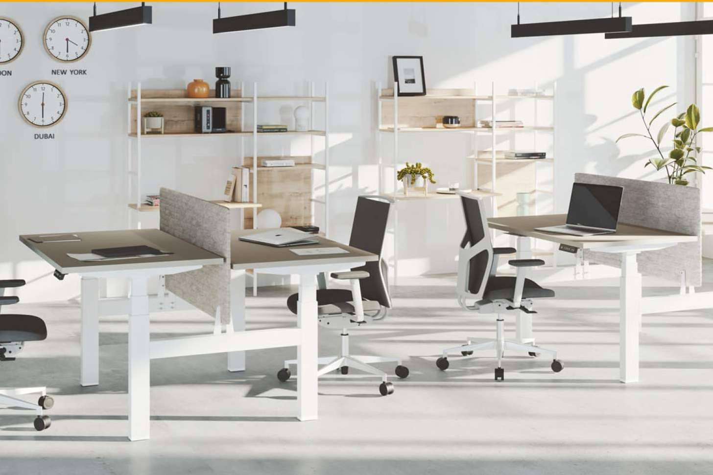 Mejorar la salud laboral es posible con las mesas regulables de OfficeDeco
