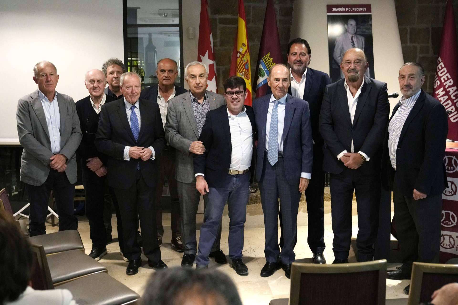 Emotivo homenaje a Joaquín Molpeceres en el Club de Campo Villa de Madrid