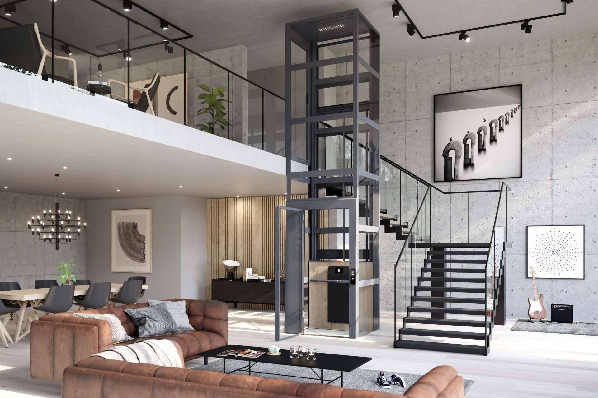 Diseño y calidad en ascensores para casas, con Cibes Lift