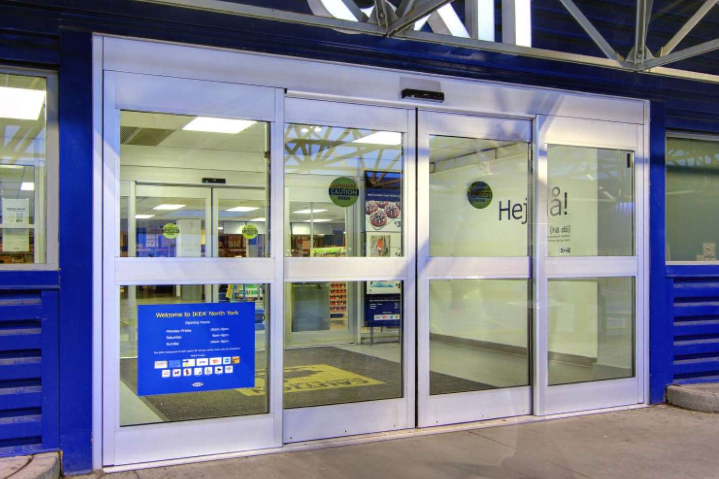 Puertas automáticas para comercios ASSA ABLOY