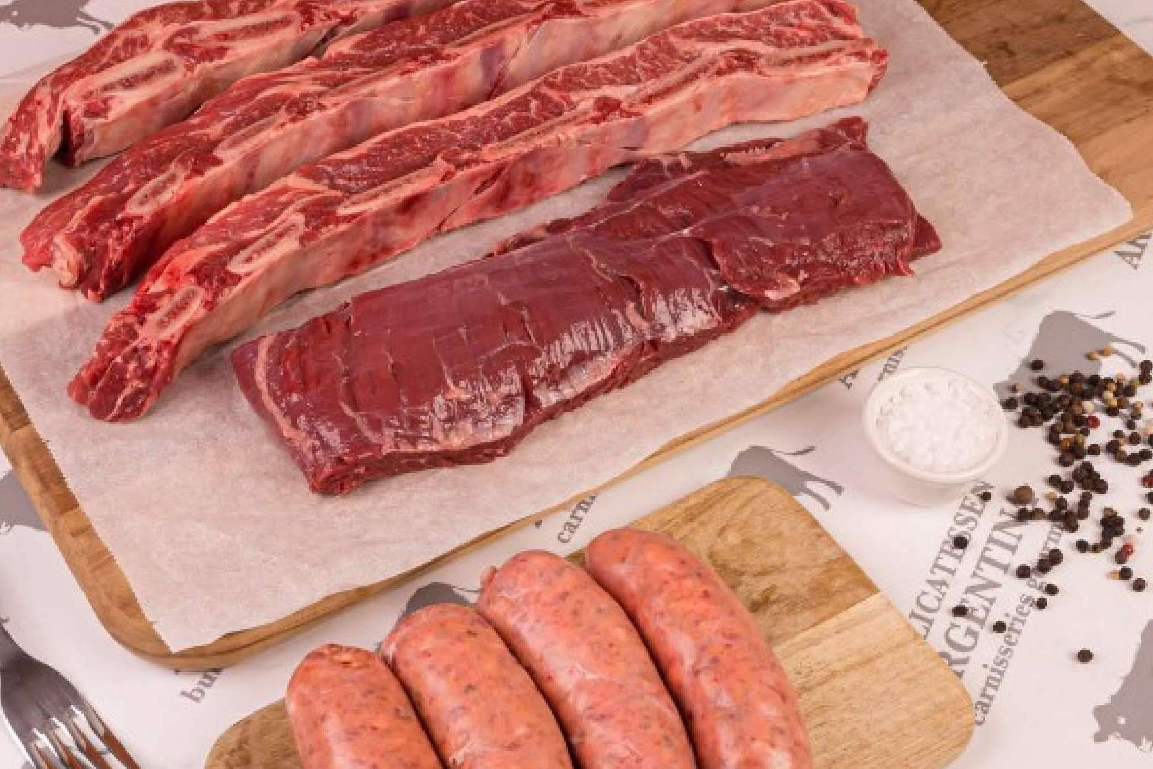 Entraña de ternera con certificación de origen con Delicatessen Argentina