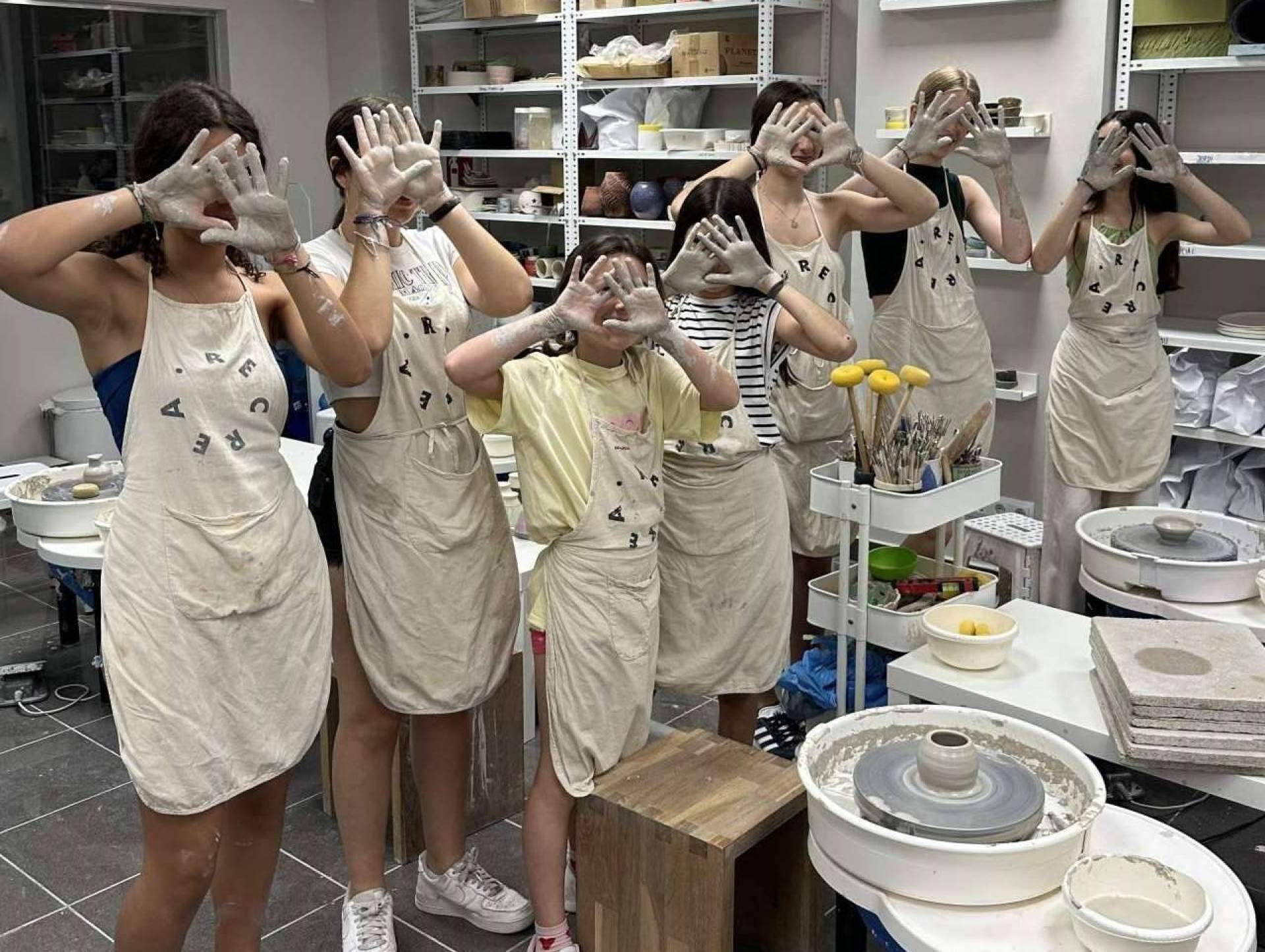 Clases de cerámica para los más pequeños en verano de la mano de Recrea