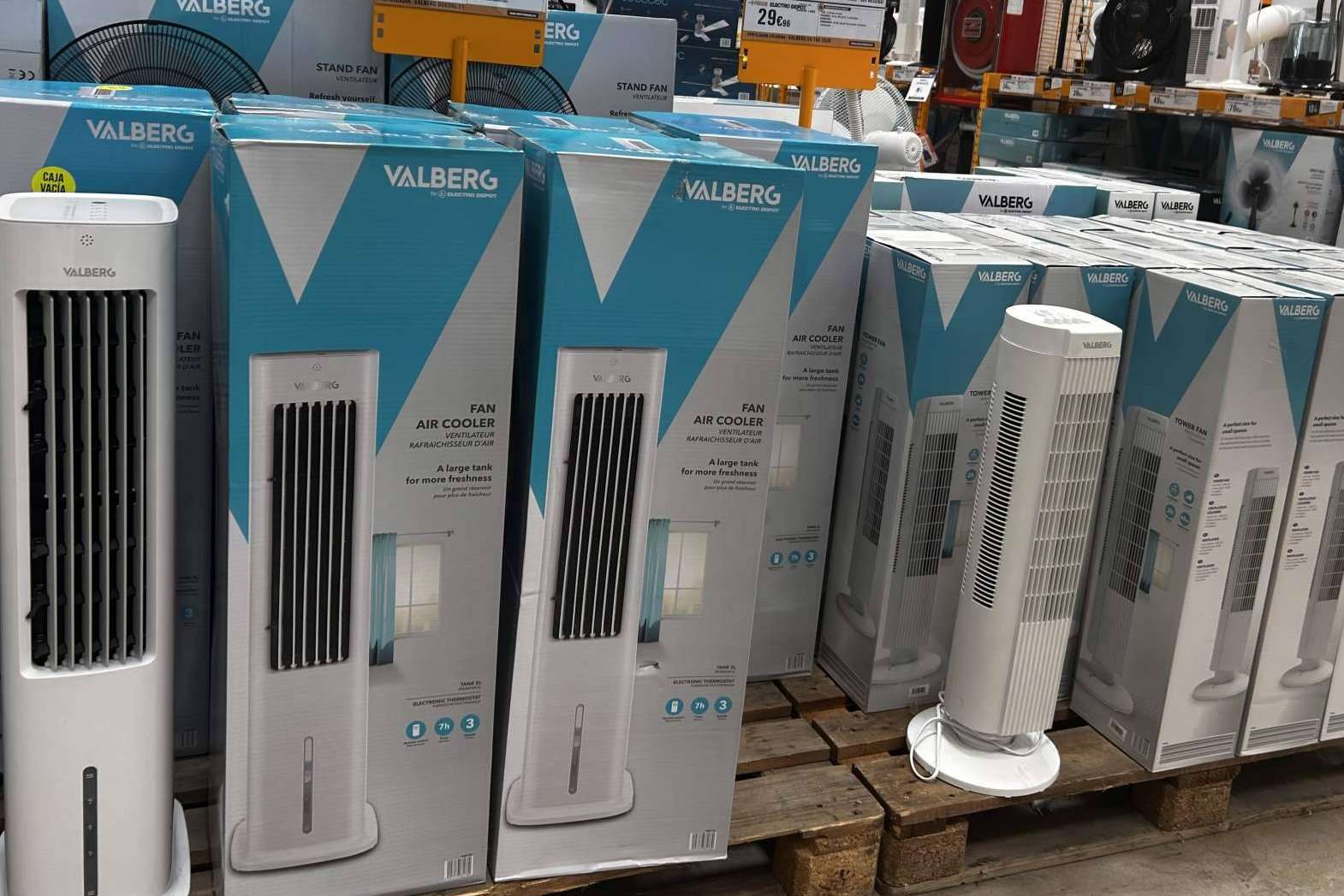 Aires acondicionados, ventiladores y más, en Electro Depot