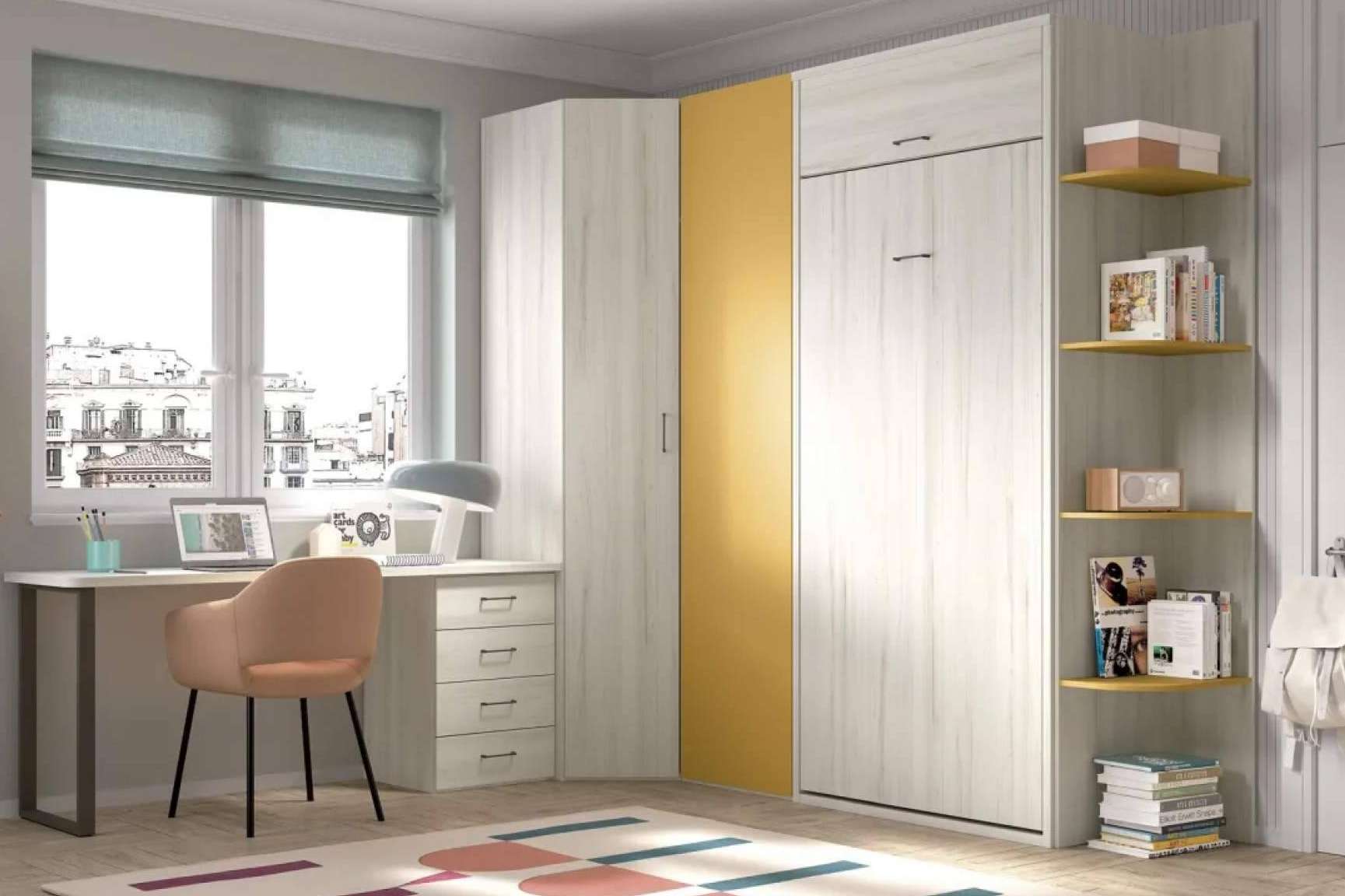 Canapés abatibles, una solución ideal para optimizar el espacio en las habitaciones del hogar