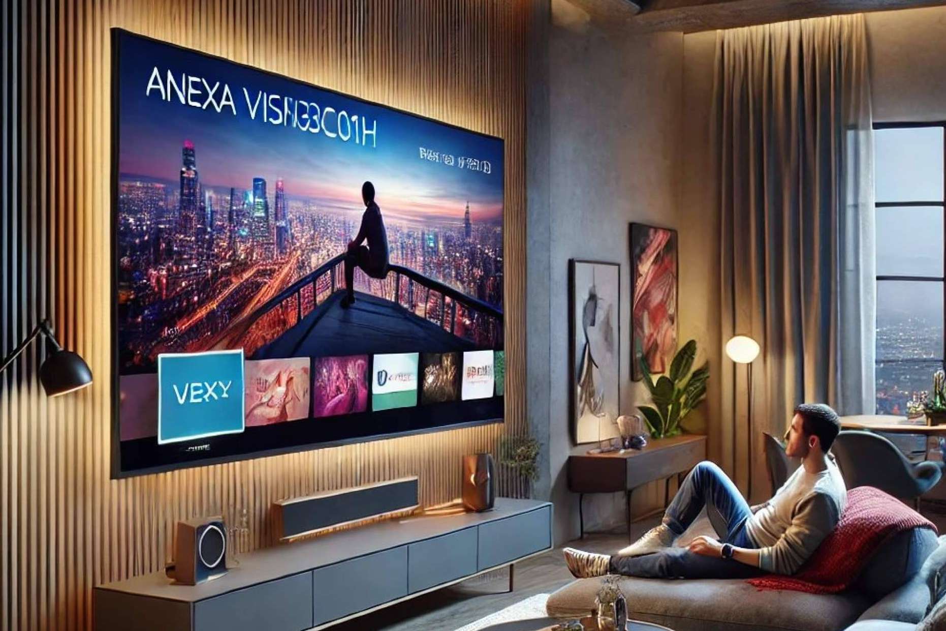 Televisor 32 pulgadas Led HD con múltiples conexiones de la marca ANEXA