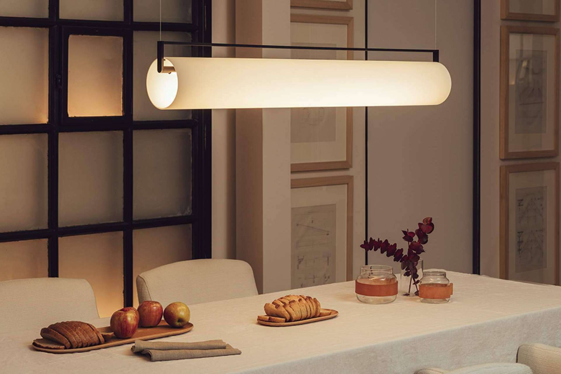 Cenas y diseño, luz que une