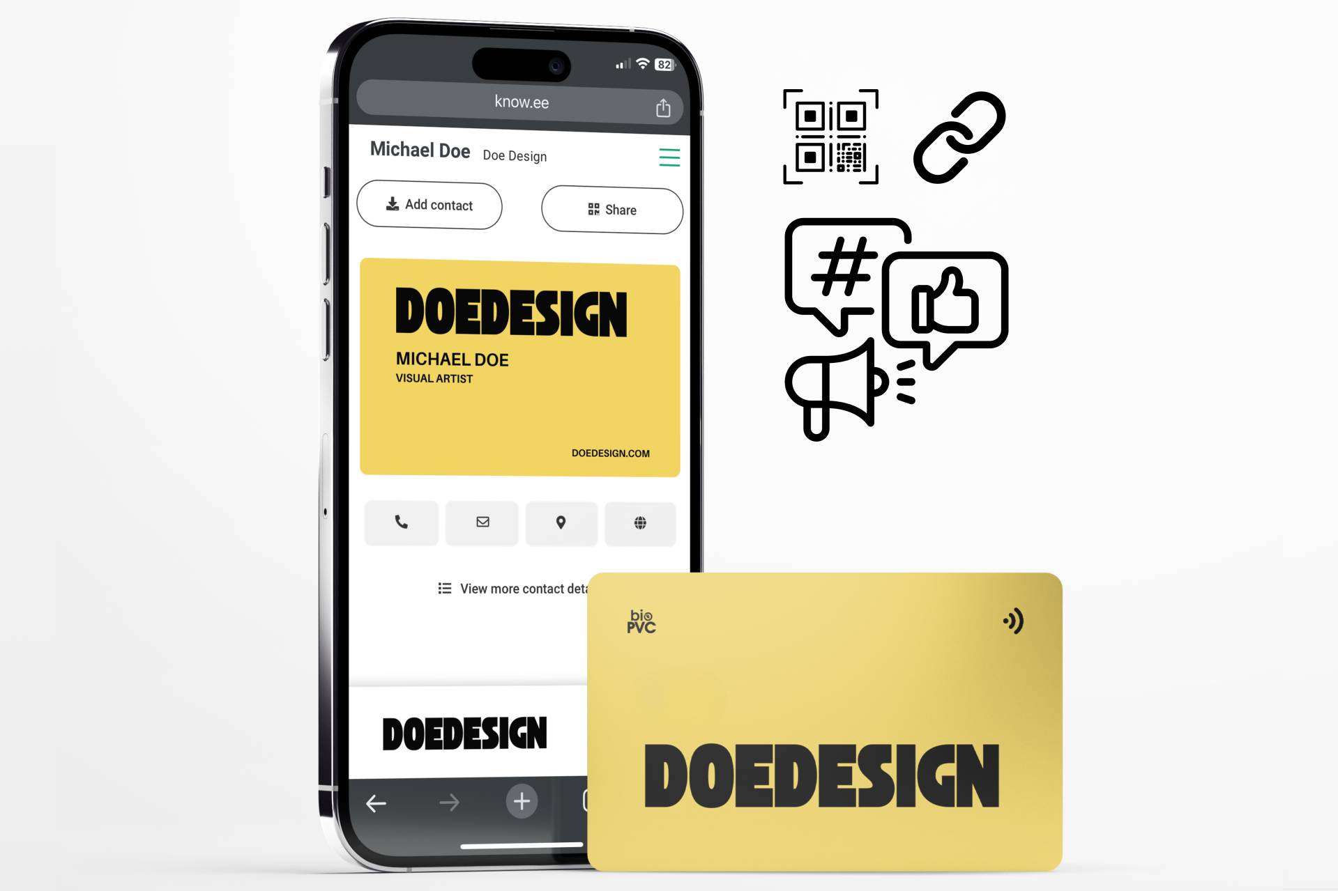 5 Maneras de Compartir la Tarjeta de Visita Digital Knowee