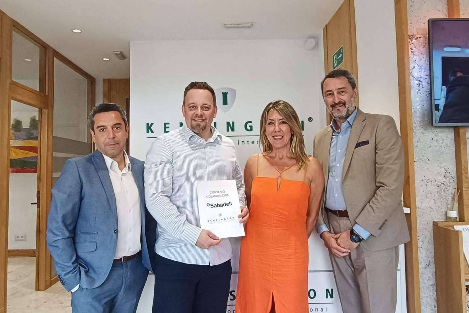Convenio de colaboración entre KENSINGTON y Banco Sabadell