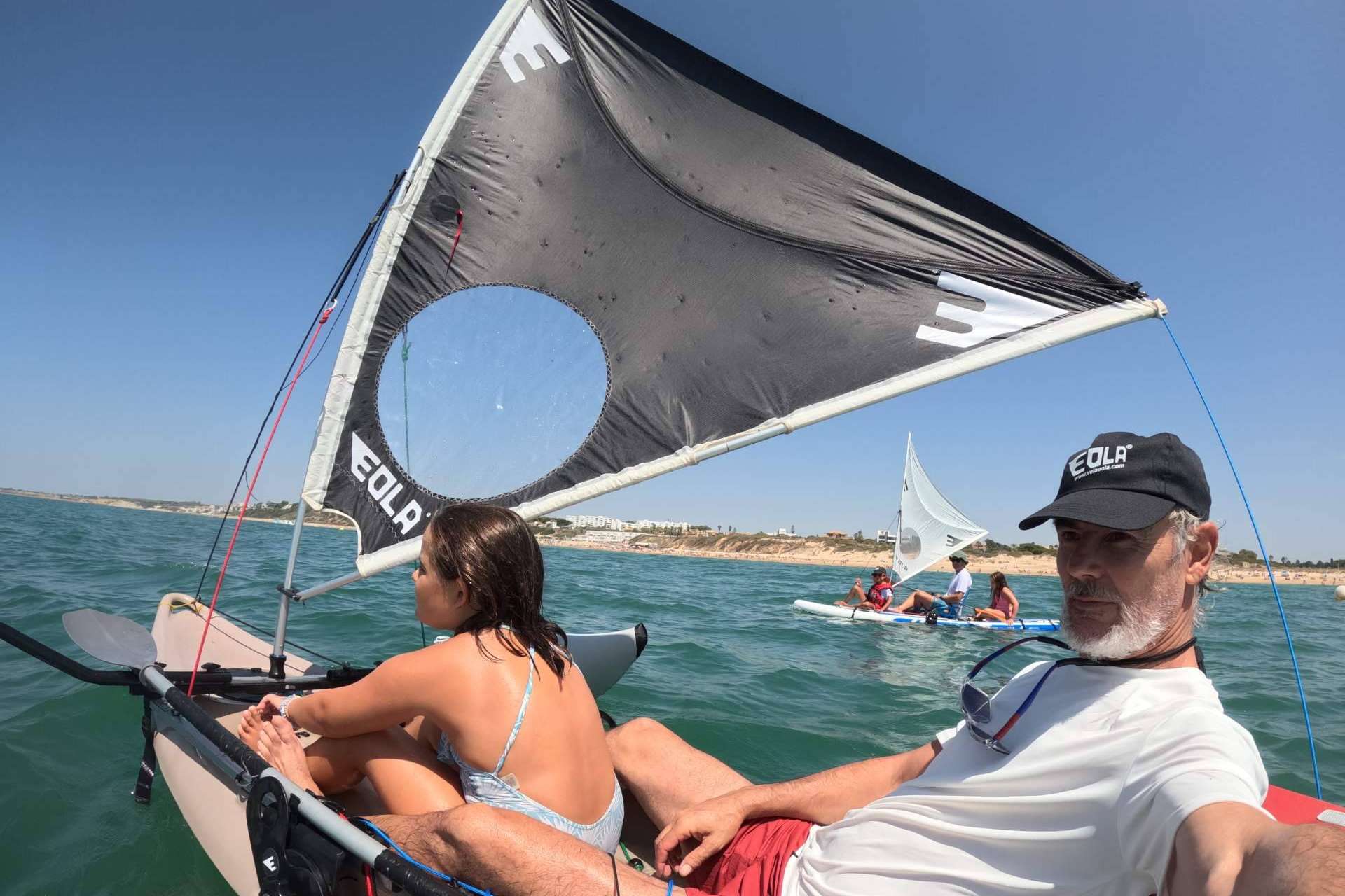 Algunas diferencias entre windpaddle y windkayak, por EOLA