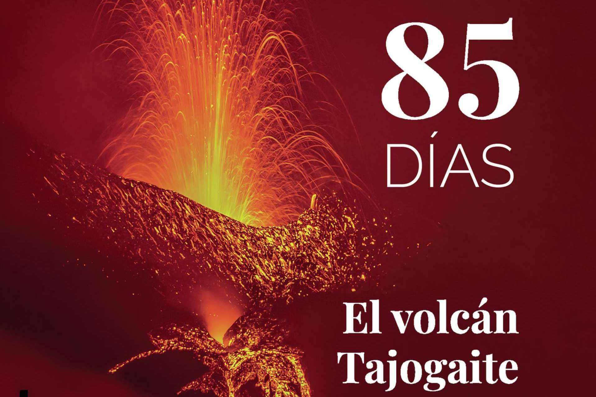 Editorial Caligrama anuncia el lanzamiento de ’85 días. El volcán Tajogaite’, la esperada obra de Dolors Vidal Segarra
