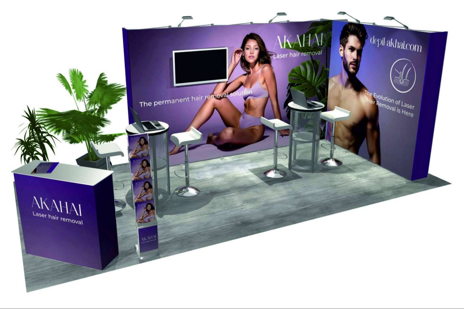 Olika Stands cuenta con stands reutilizables para destacar en todo tipo de eventos