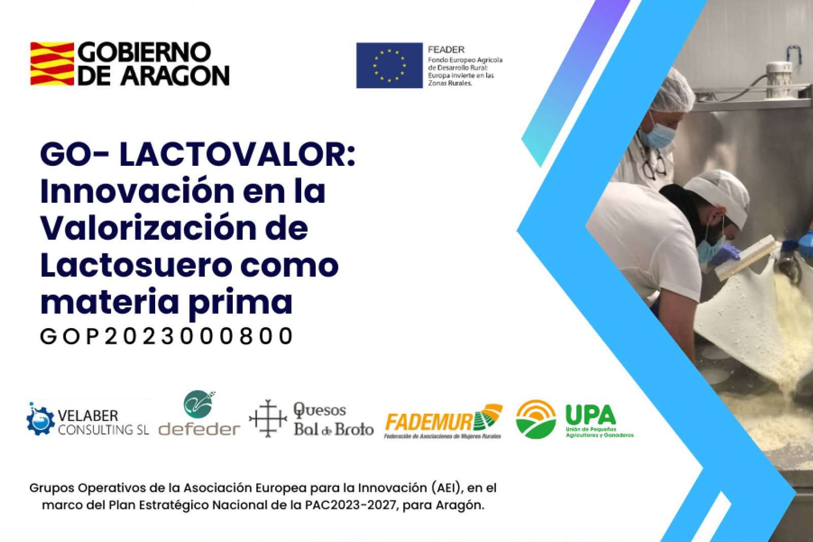 Lactovalor, un proyecto para aprovechar el lactosuero desechado de la producción del queso artesano