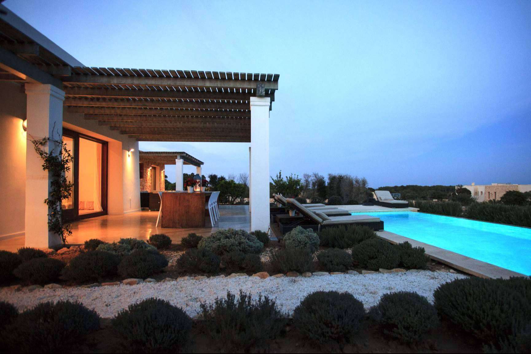 Las casas de vacaciones exclusivas de Can Corda ofrecen una estancia de lujo en Formentera