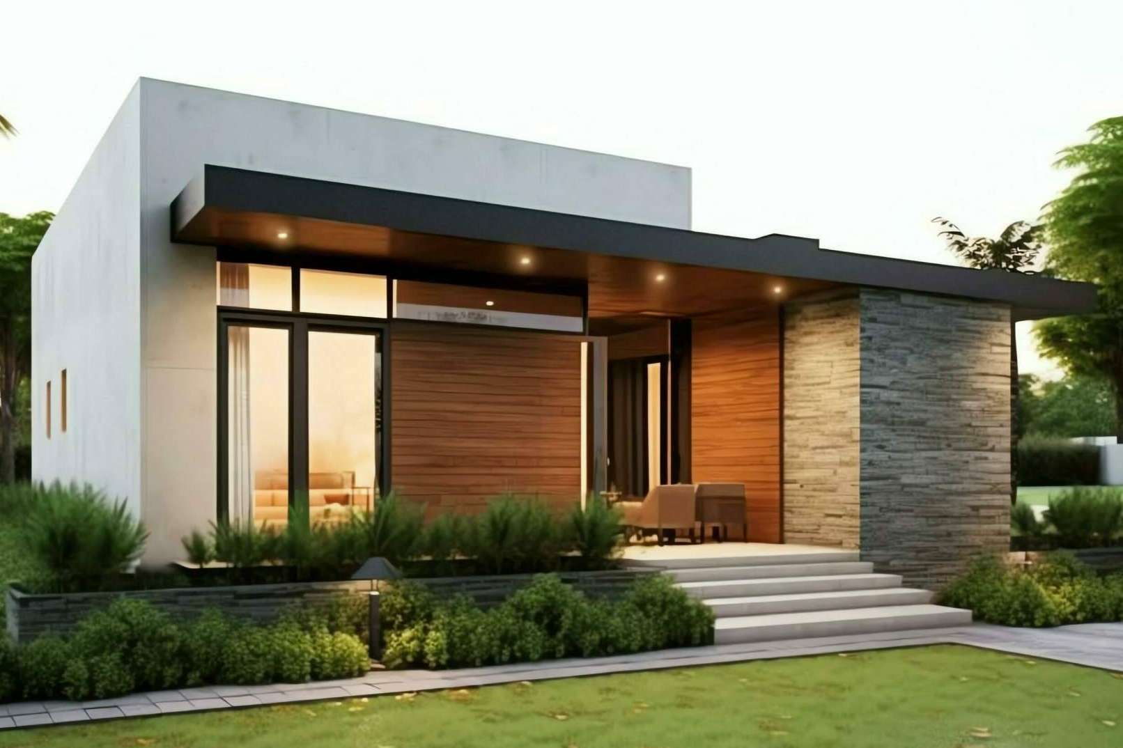 Las casas prefabricadas de hormigón son nuevos sistemas de construcción para el diseño de espacios habitables