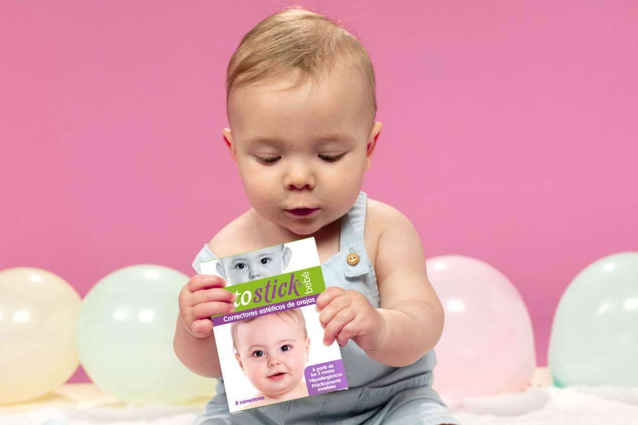 Otostick Bebé; el corrector de orejas de soplillo para bebés y niños fabricado íntegramente en España