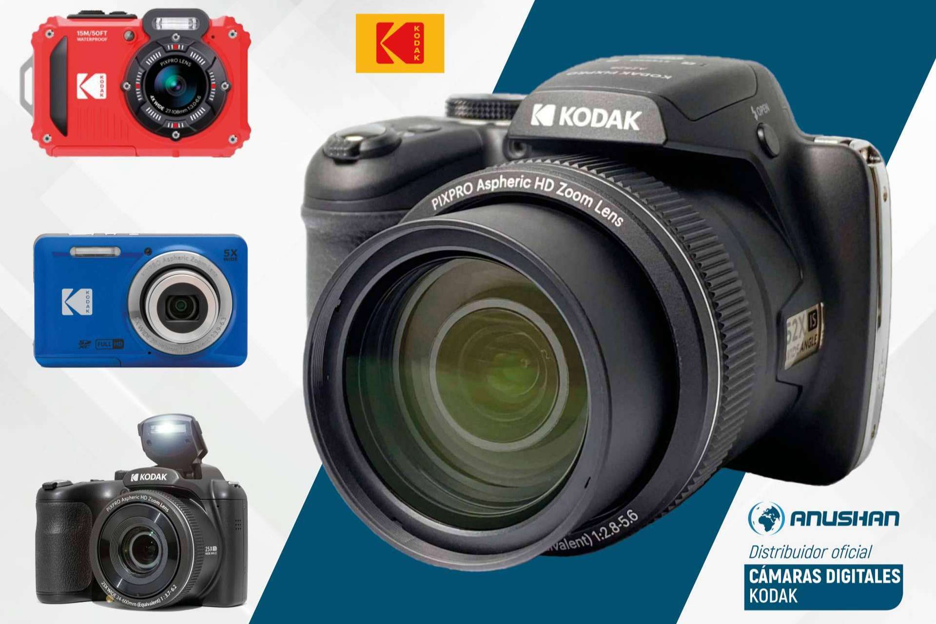 Del analógico al digital con la nueva gama de equipos fotográficos de Kodak
