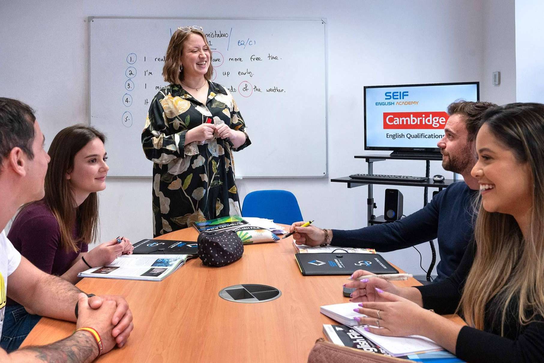 Preparación para exámenes Cambridge con expertos nativos en Seif English Academy
