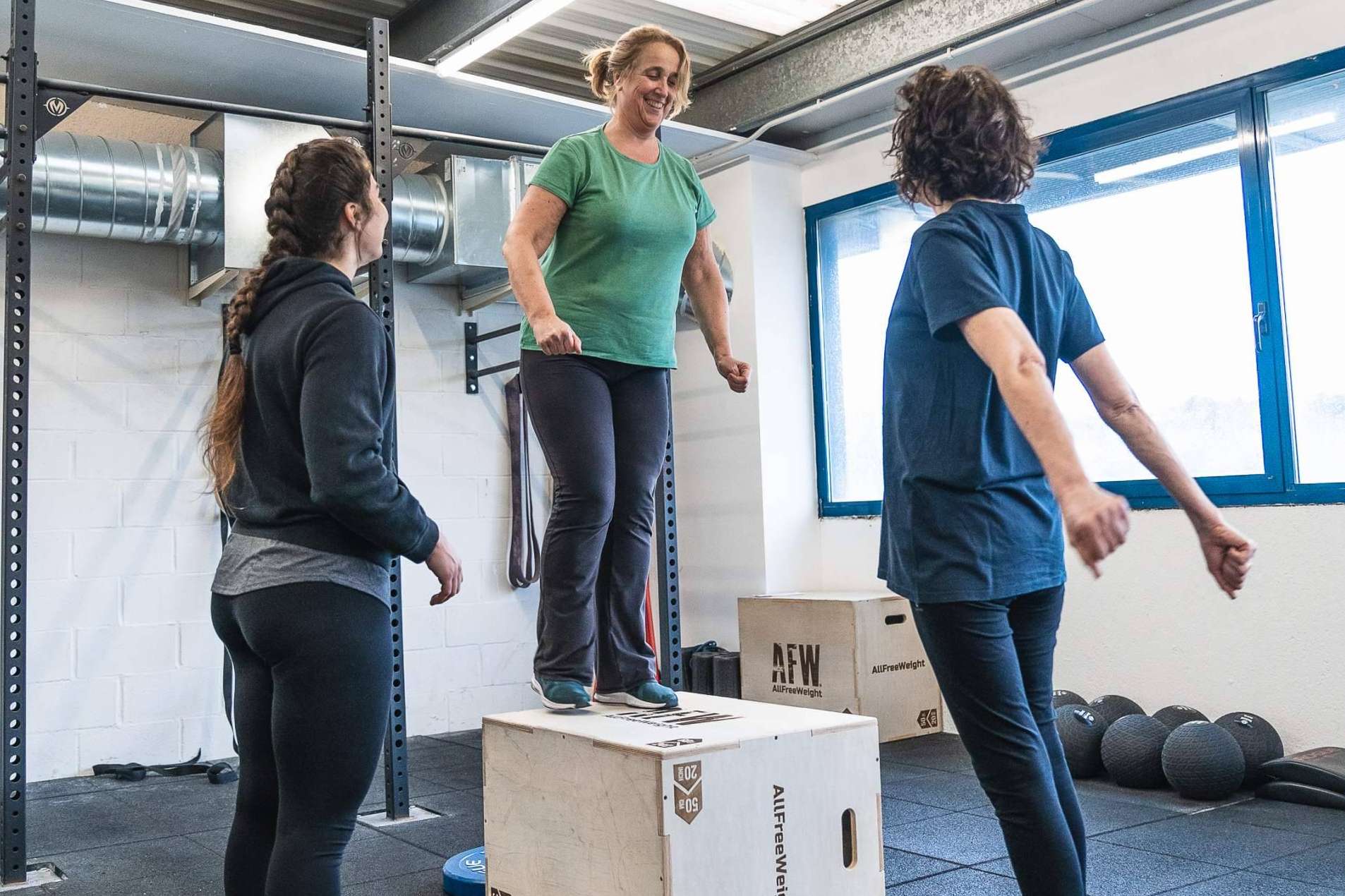 Entrenamiento de fuerza para gente de avanzada edad con Iruka CrossFit