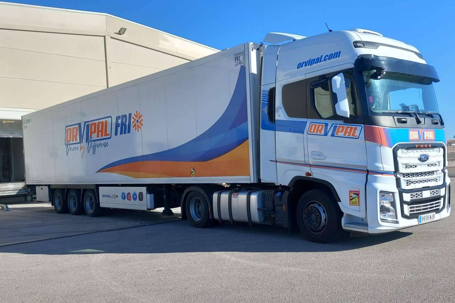 Transporte y distribución eficientes, la apuesta de ORVIPAL en soluciones logísticas integrales