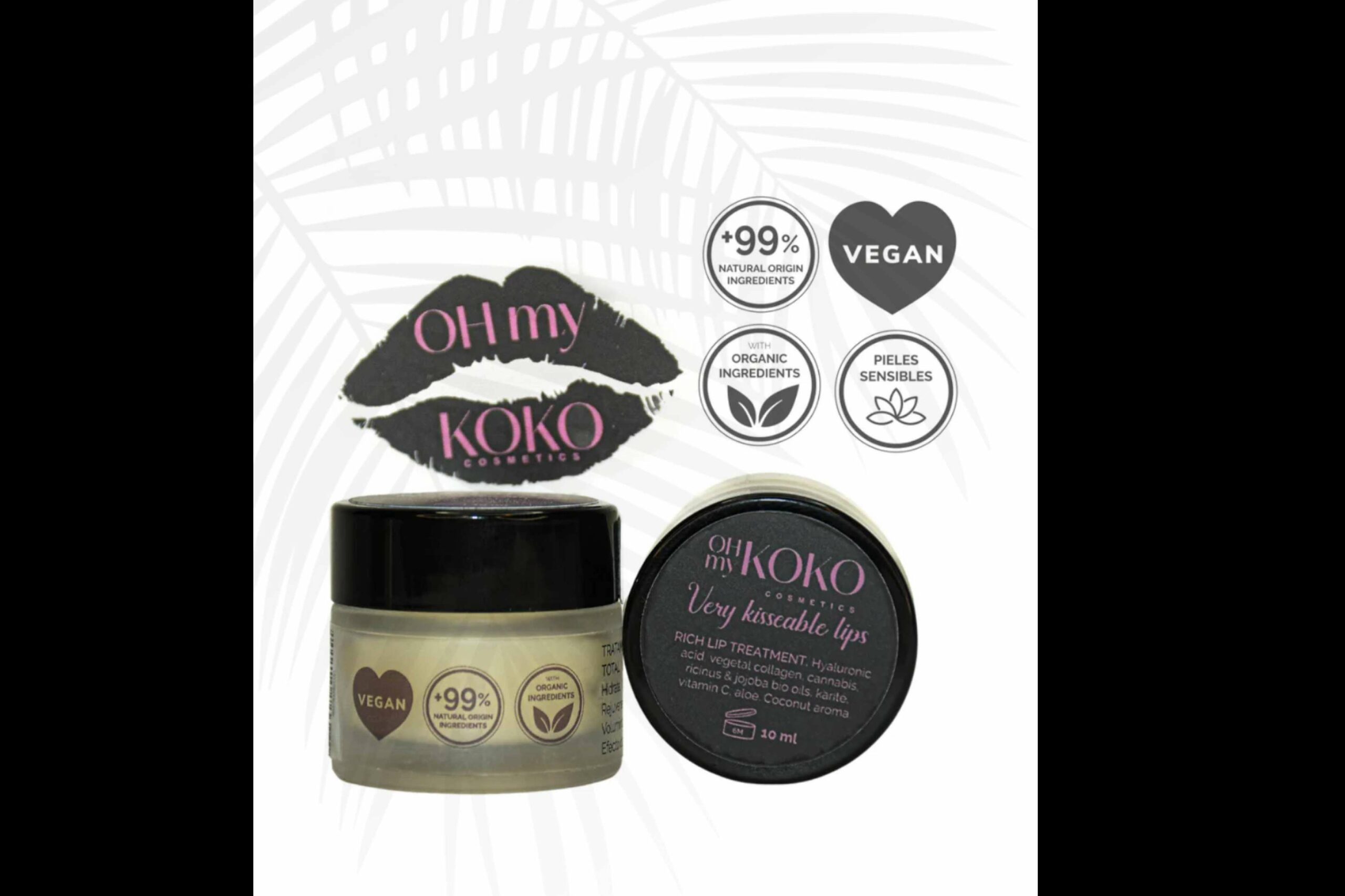 La revolución del cuidado de los labios, el labial vegano con ácido hialurónico de OhMyKoko