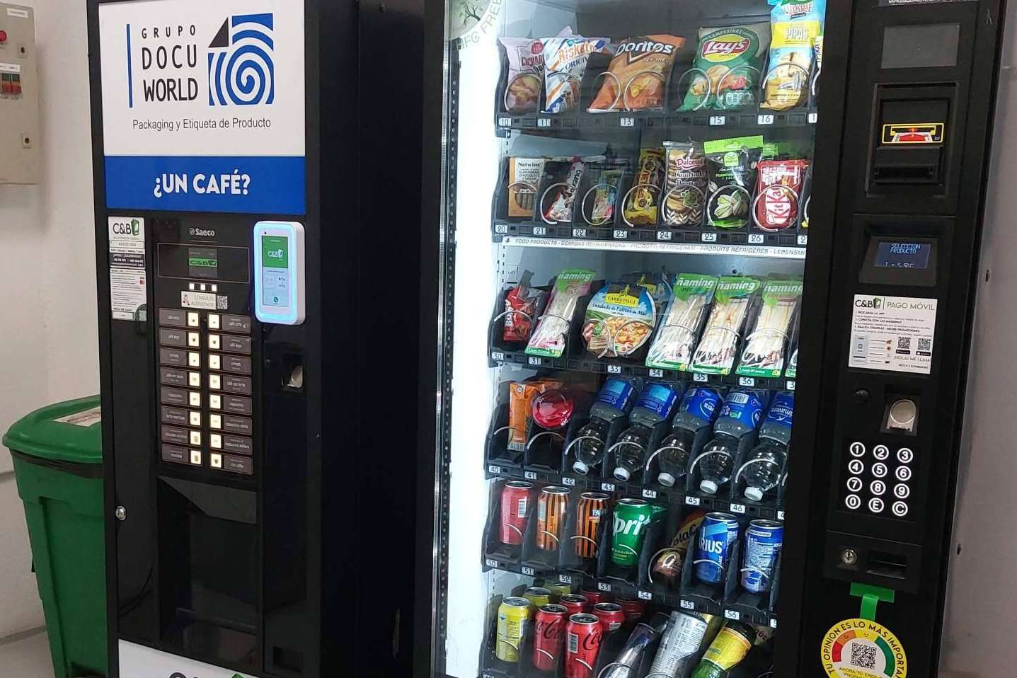 C&B Señor ofrece soluciones de vending personalizadas para empresas en Madrid